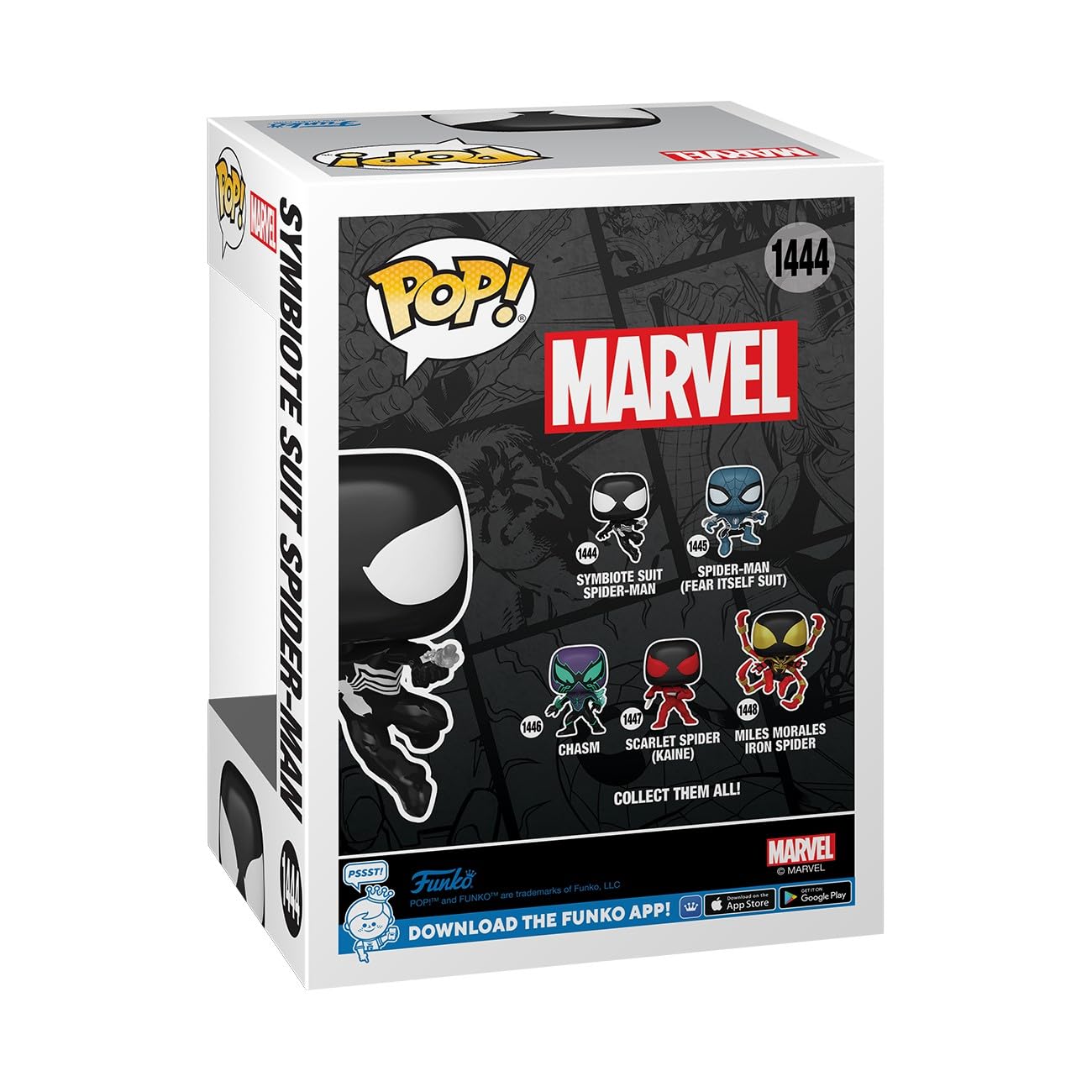 Funko Pop! Marvel: Человек-Паук - Симбиот - Коллекционная виниловая фигурка  - фото 3
