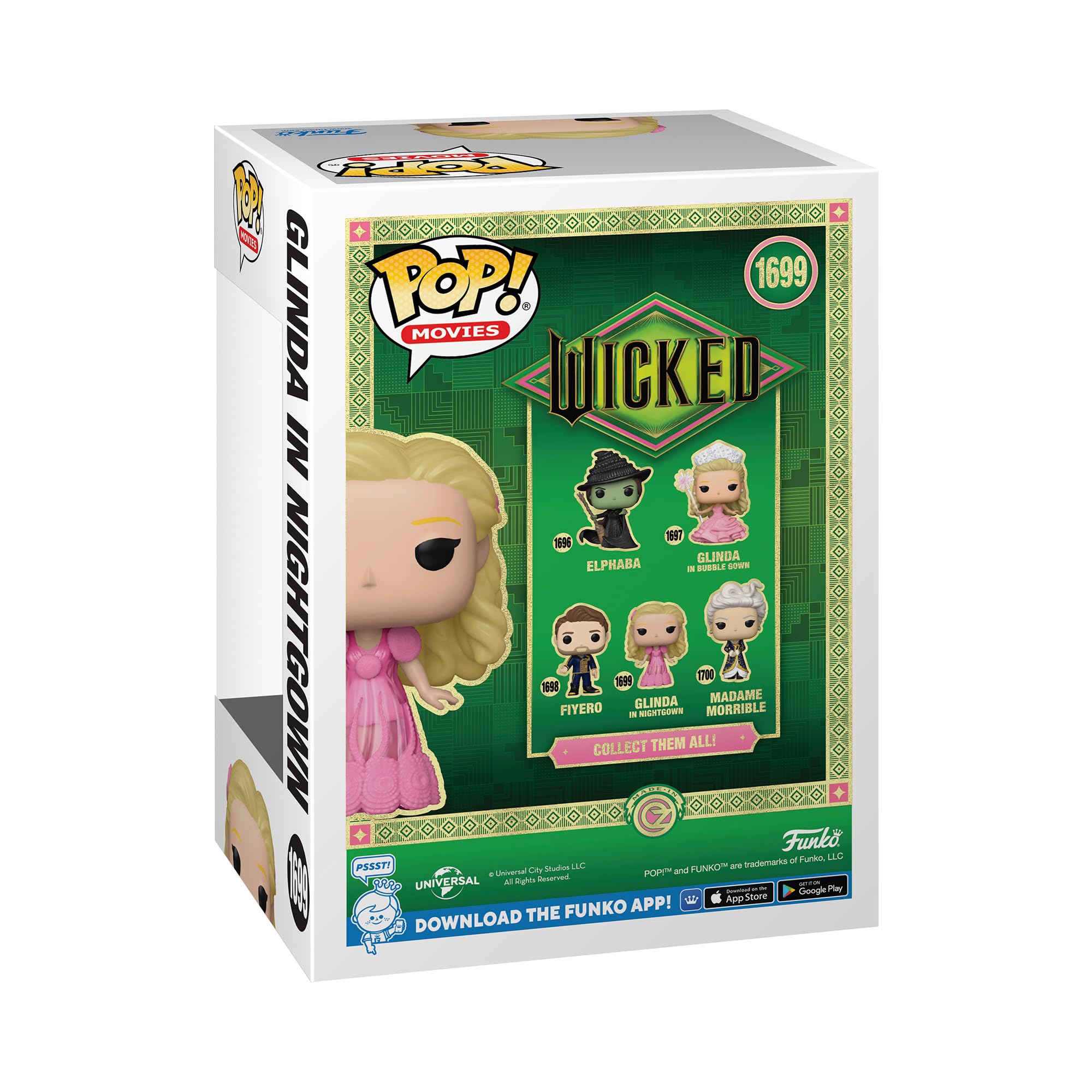 Funko POP: Глинда - Wicked - Коллекционная виниловая фигурка  - фото 3