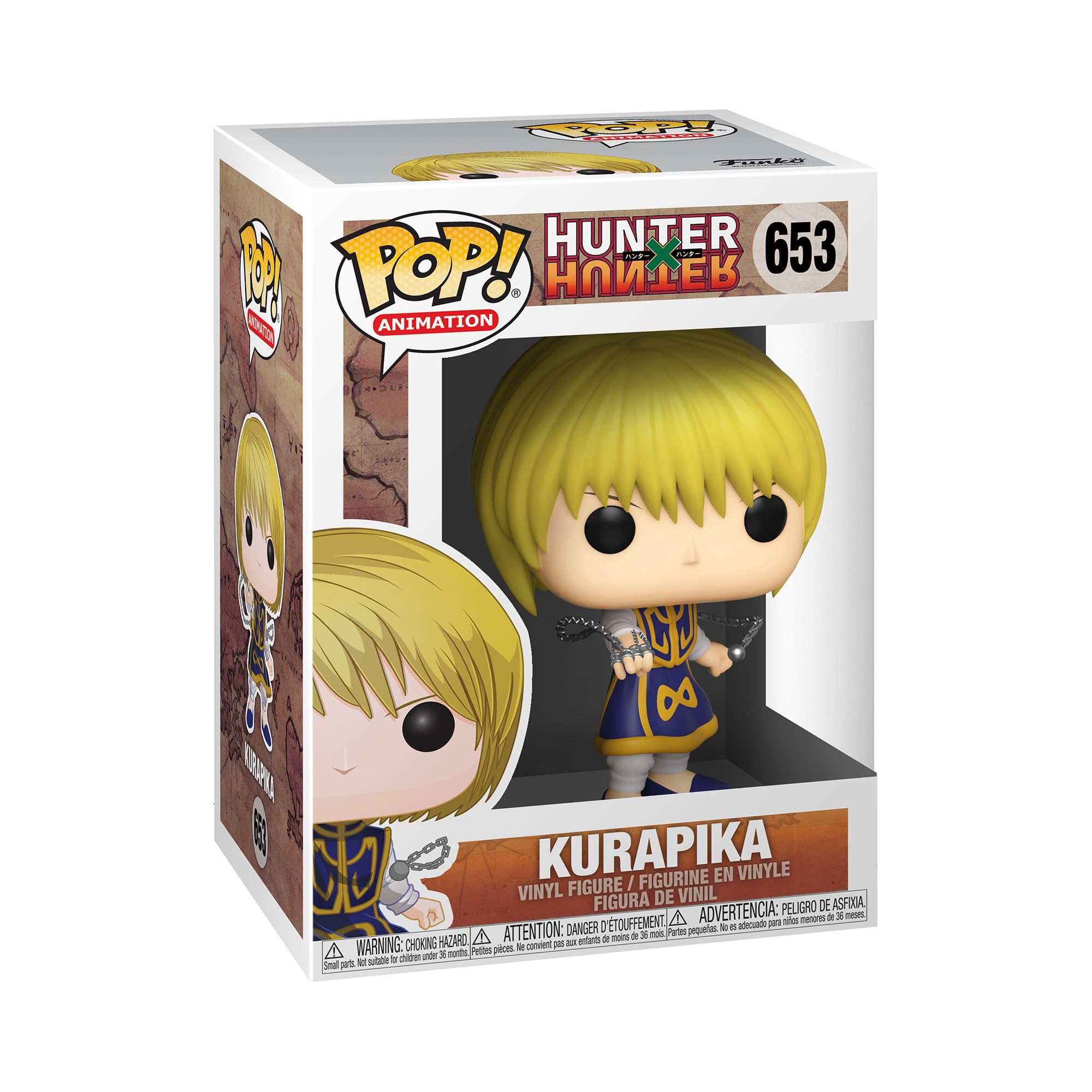 Funko POP! Hunter x Hunter — Курапика, Многоцветный, 3,75 дюйма