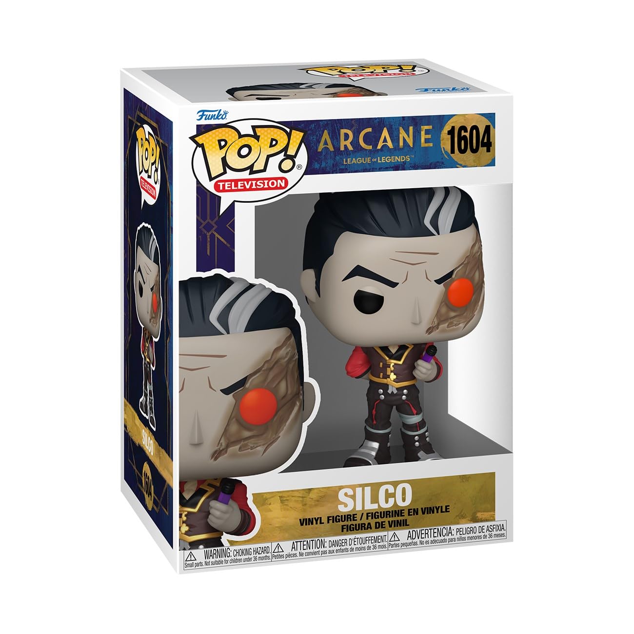 Funko POP TV: Arcane LOL - Silco - Arcane: League of Legends - Коллекционная виниловая фигурка 