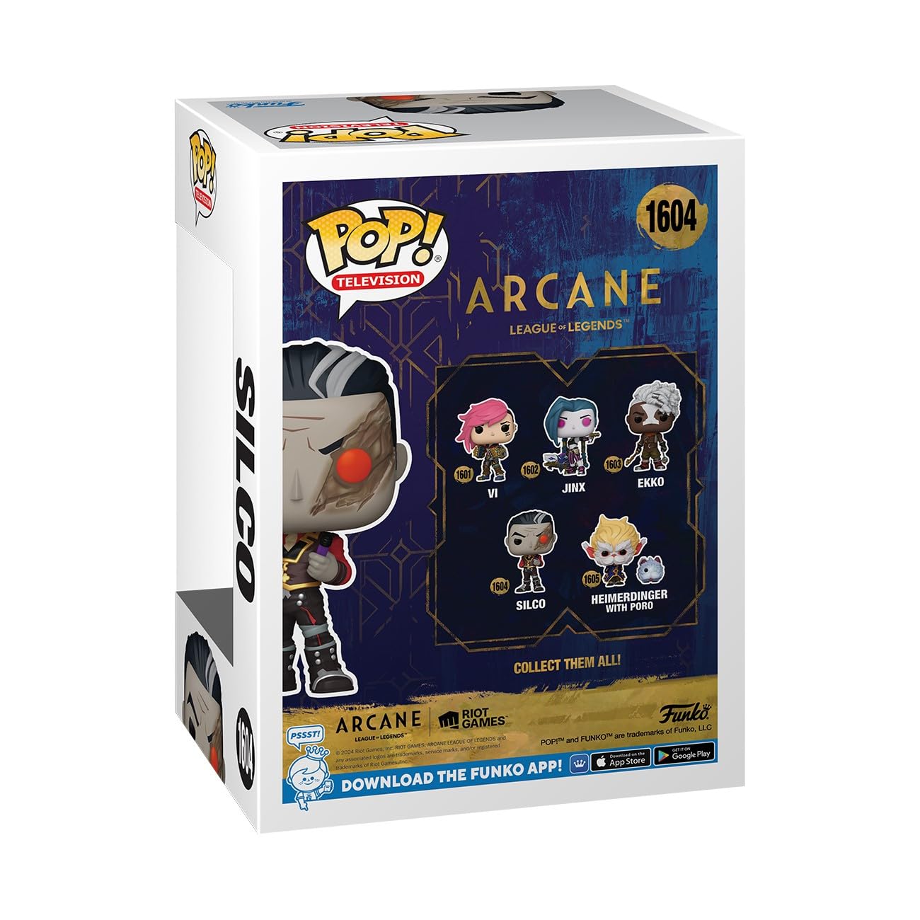 Funko POP TV: Arcane LOL - Silco - Arcane: League of Legends - Коллекционная виниловая фигурка  - фото 3