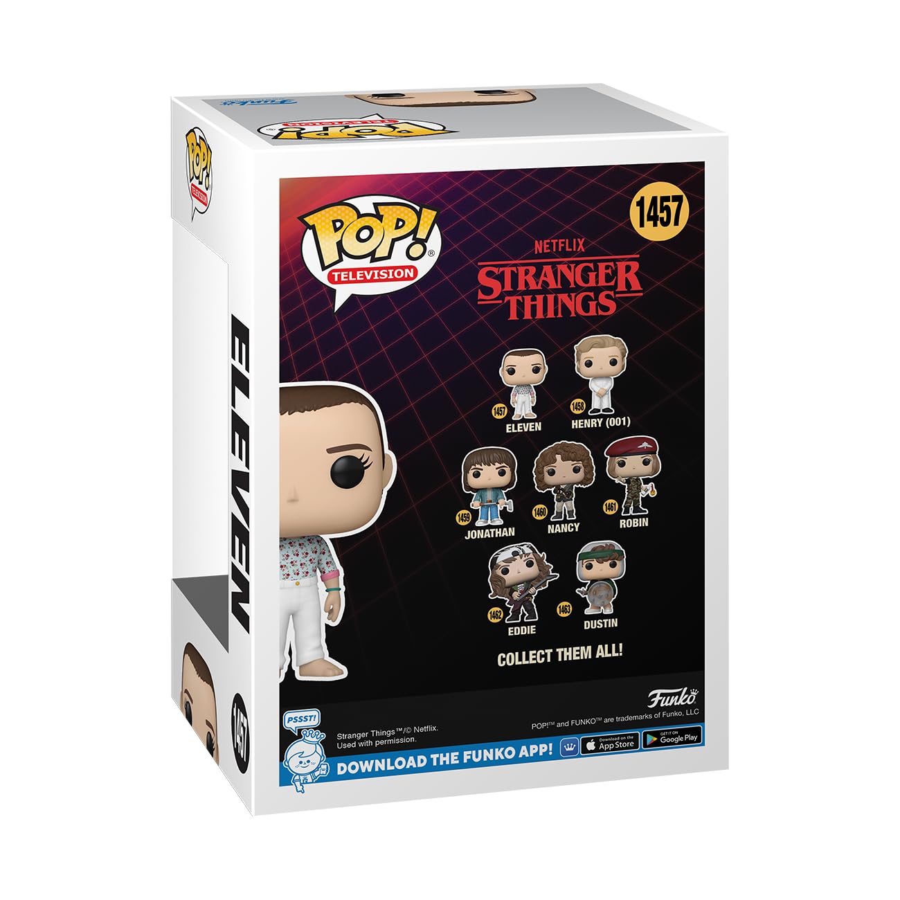 Funko POP! Очень странные дела - Одиннадцать - Коллекционная виниловая фигурка - фото 3