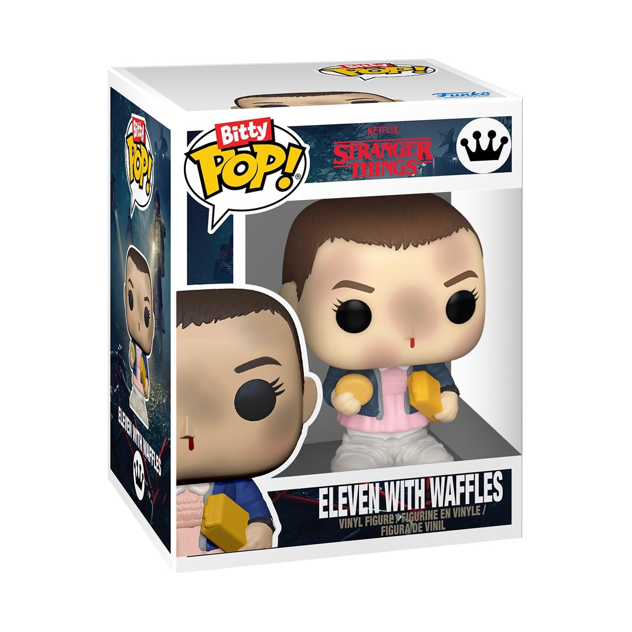 Фигурка Funko Pop Bitty: Stranger Things — Eleven with Waffles, Mike, Jonathan и Mystery Chase  - фото 3
