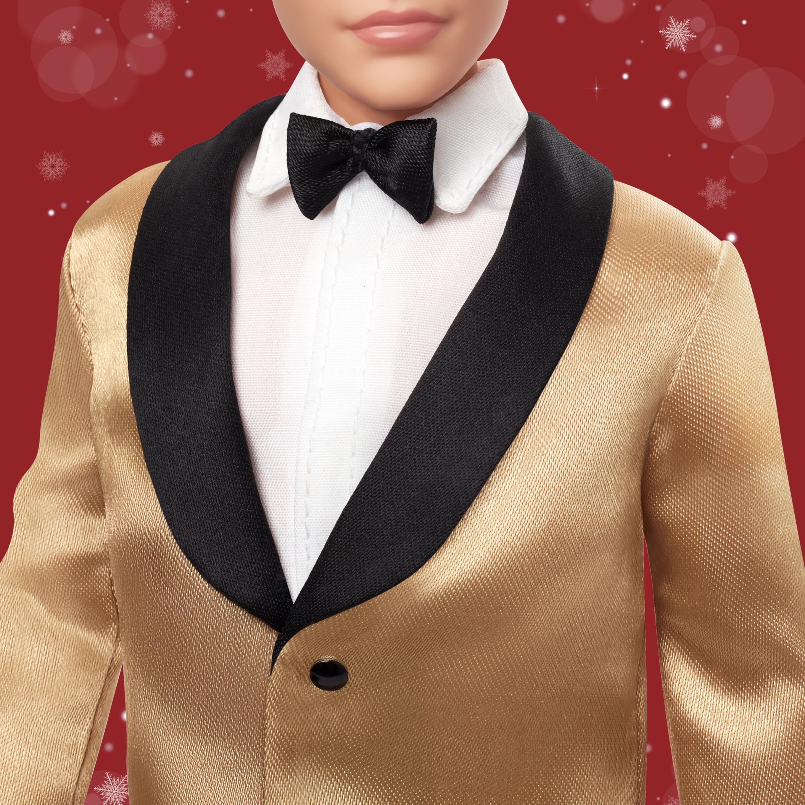 Коллекционная модная кукла Barbie Signature 2025 Holiday Blonde Ken - фото 3