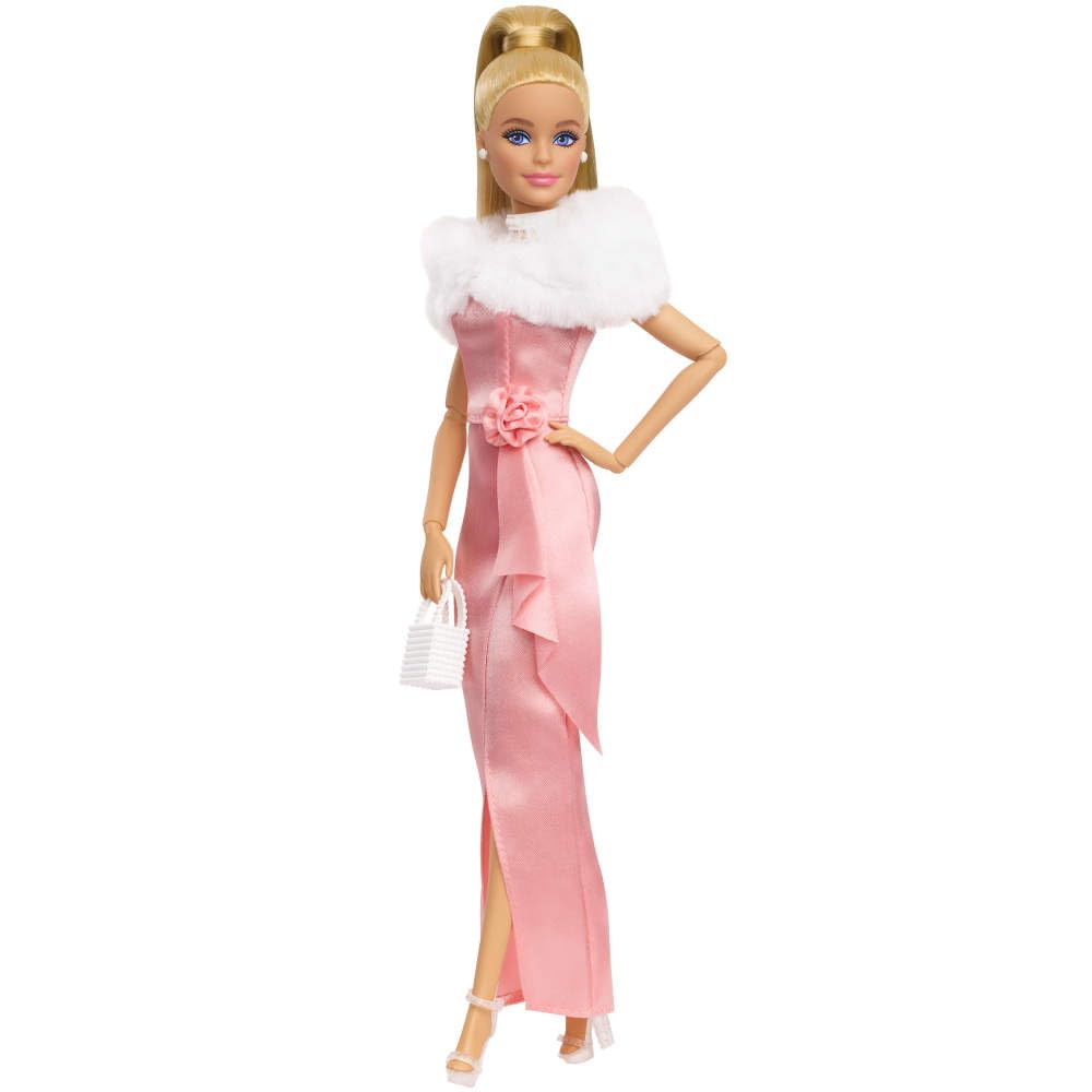 Модная кукла Barbie Enchanted Evening Fashion в розовом платье, коллекция Mattel Replay The Classics