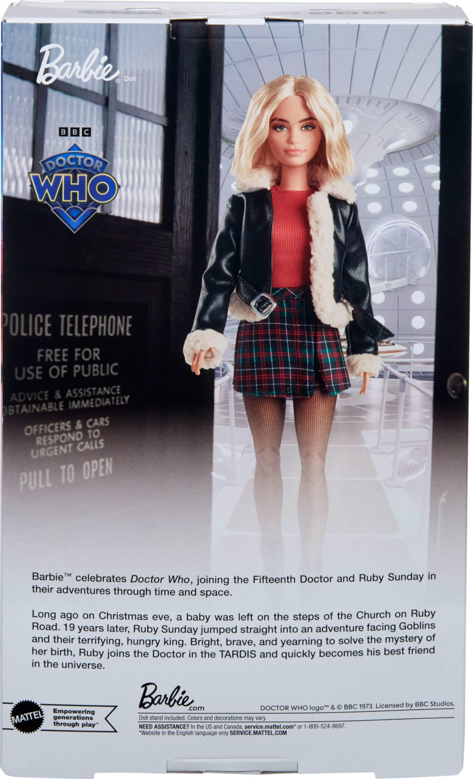 Кукла Barbie Ruby Sunday, коллекционная  «Доктор Кто»