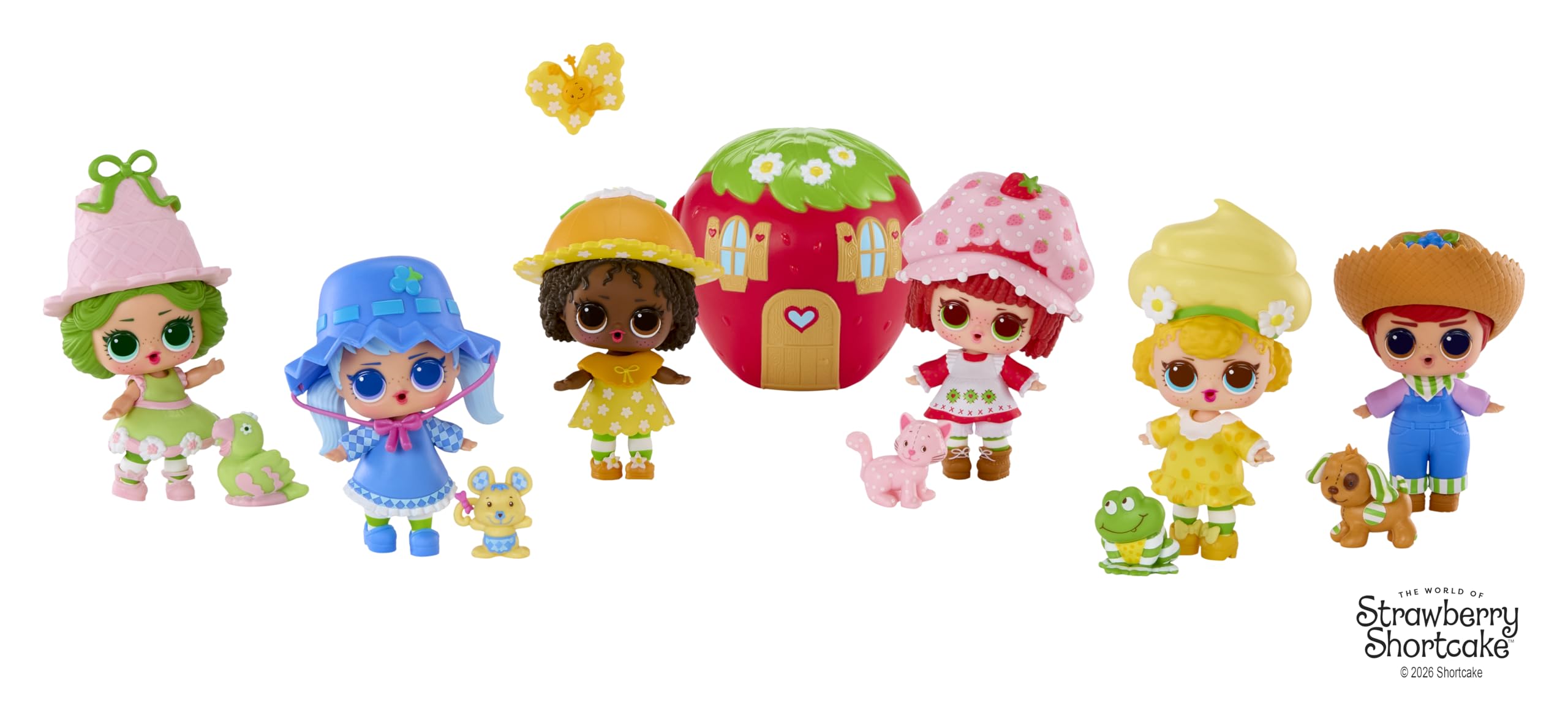 Малыши LOL Surprise Loves The World of Strawberry Shortcake 