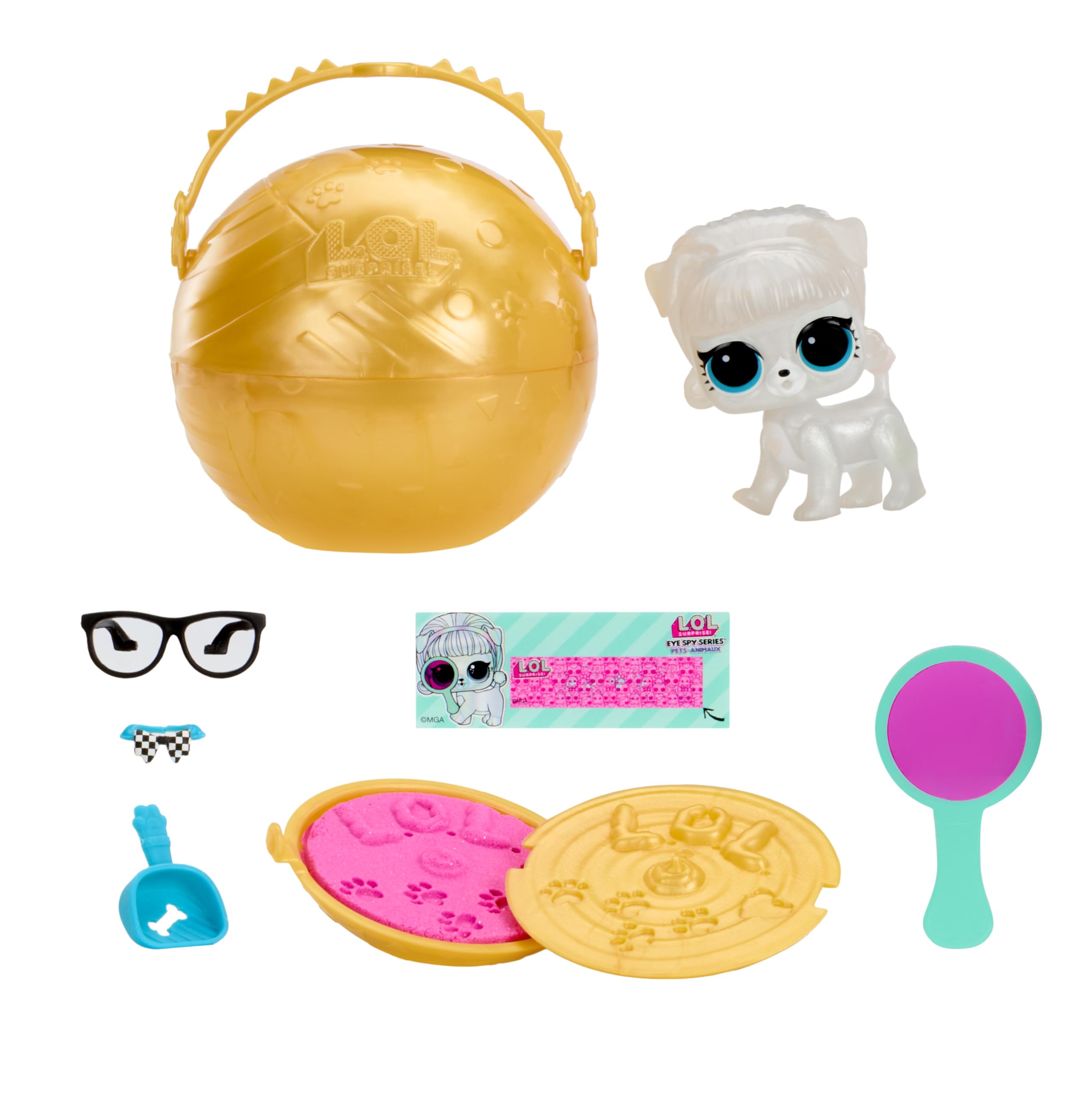 Семейный набор LOL Surprise Eye Spy (малыш, сестренка, домашнее животное) - фото 3