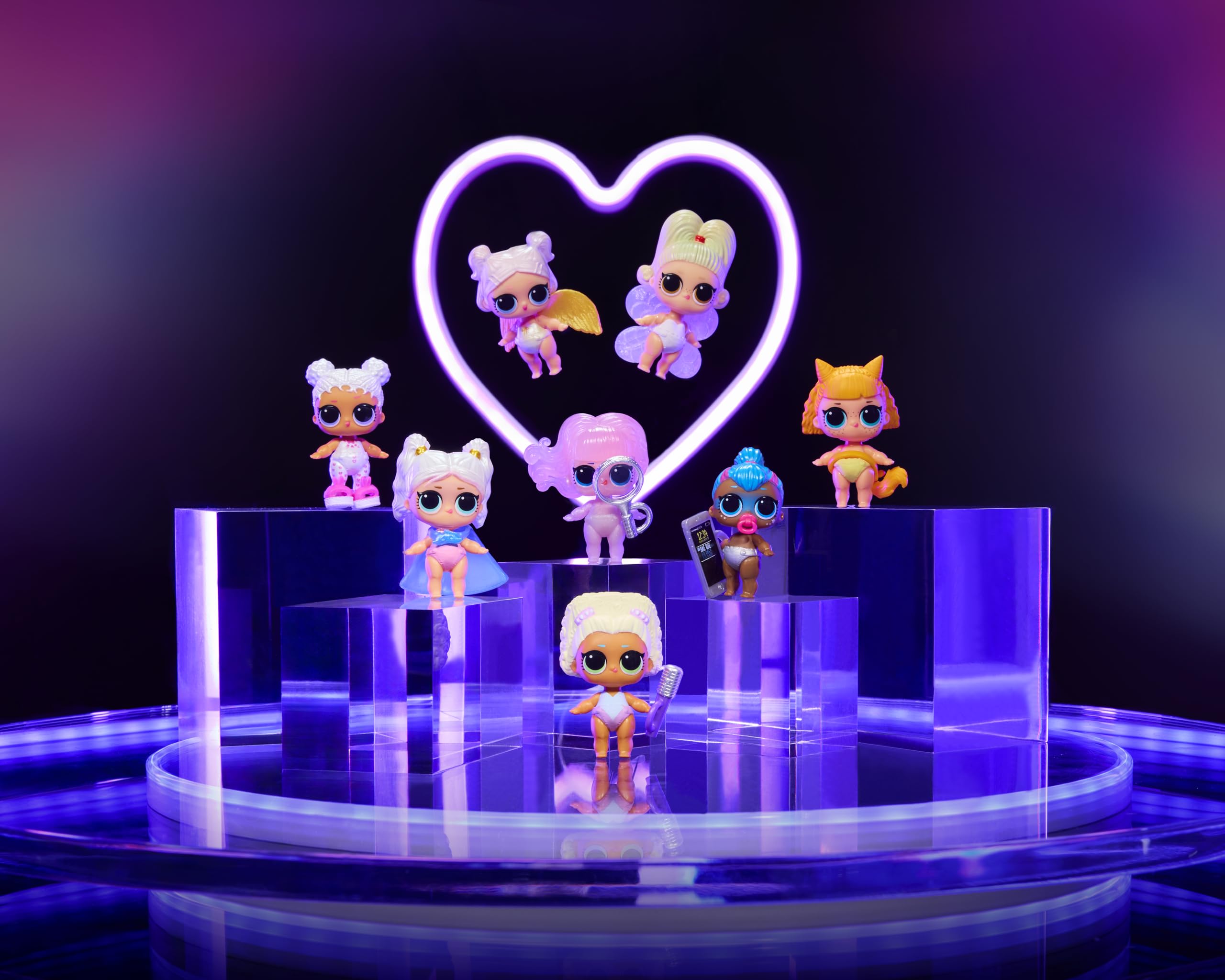 Семейный набор LOL Surprise Eye Spy (малыш, сестренка, домашнее животное)