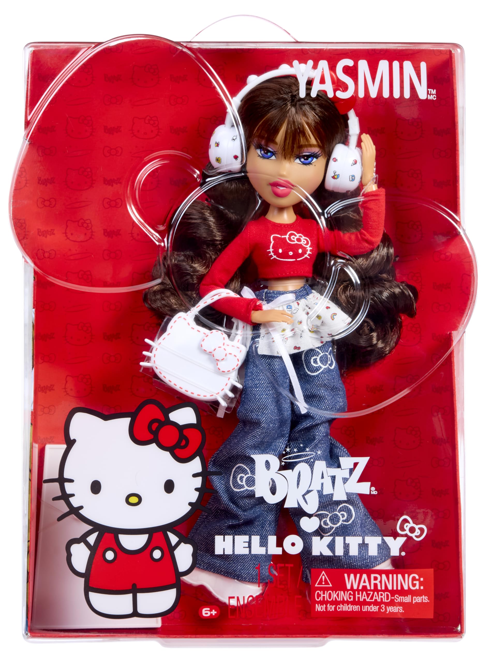 Модная кукла Ясмин Sanrio Bratz x Hello Kitty