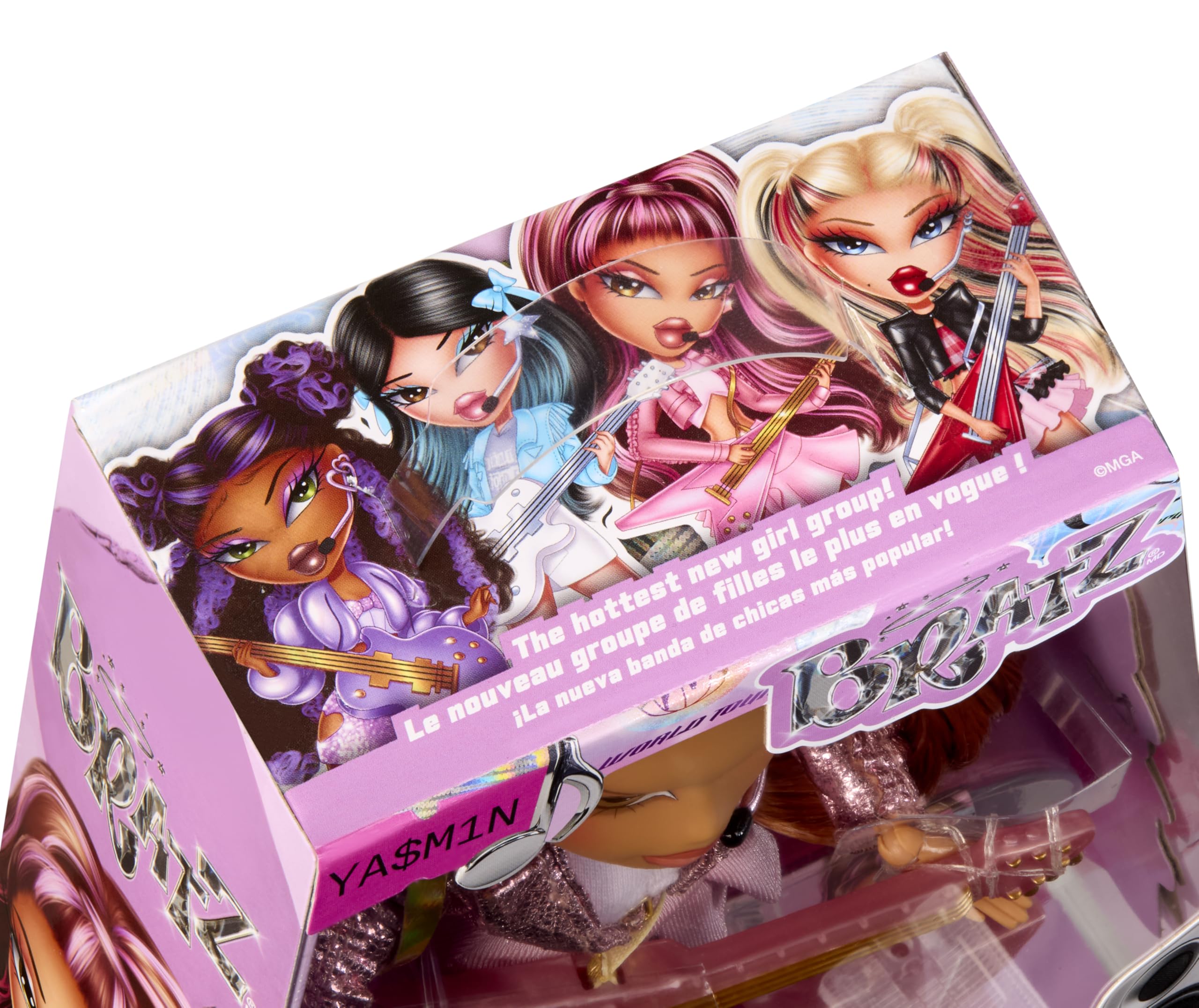 Модная кукла Bratz Pop Starz Yasmin с аксессуарами и подвеской