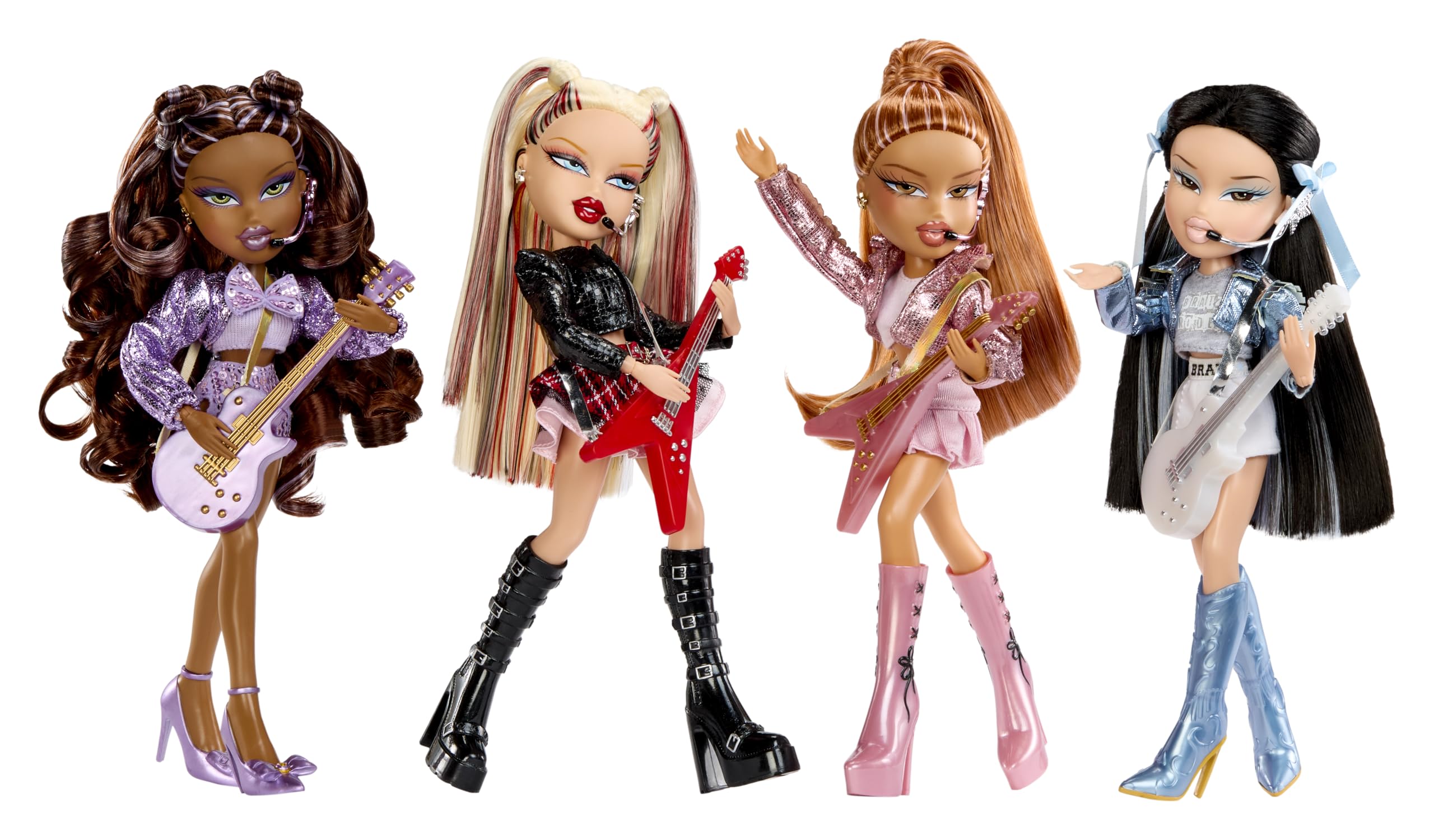 Модная кукла Bratz Pop Starz Yasmin с аксессуарами и подвеской