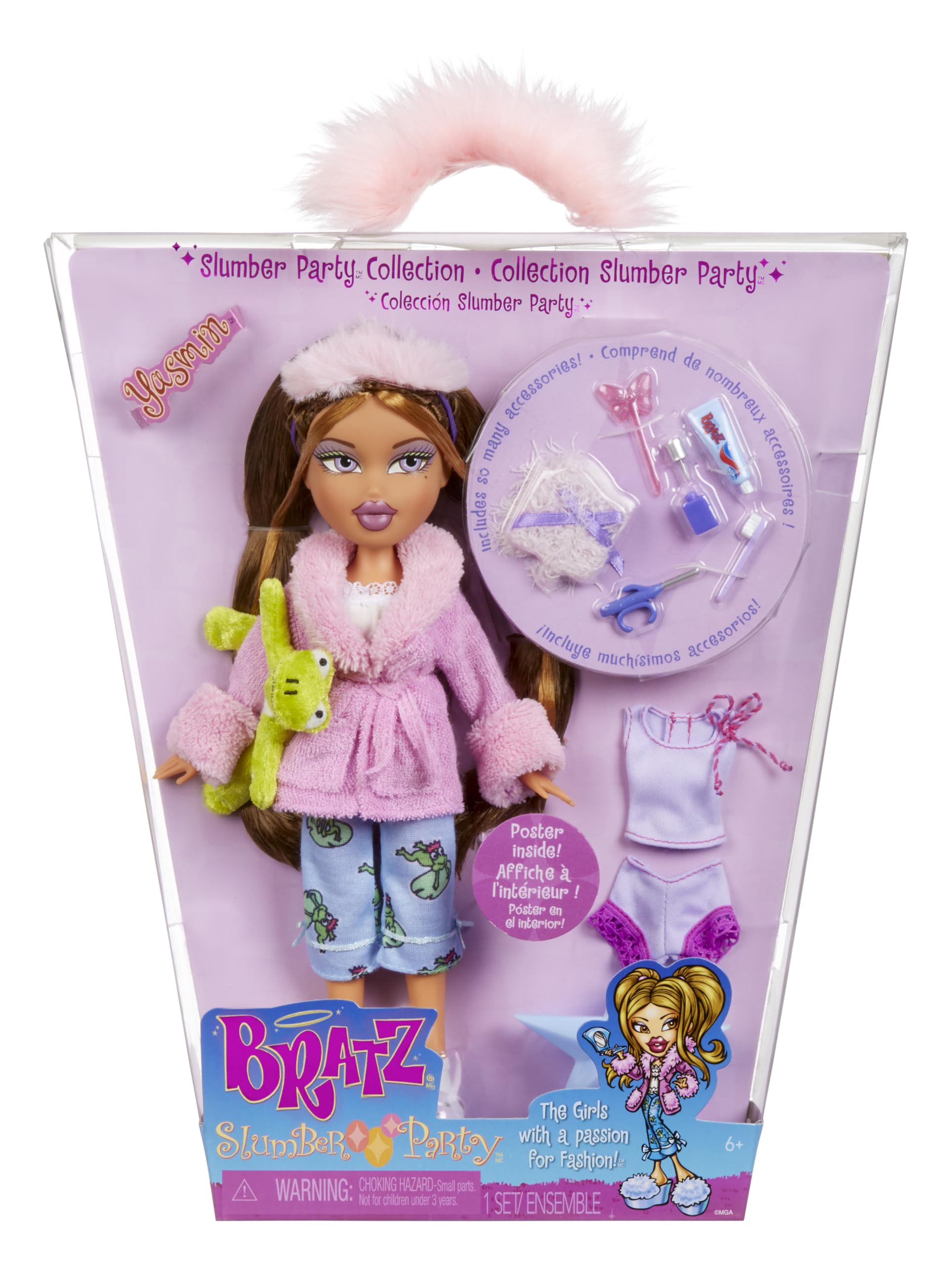 Модная кукла Ясмин Bratz Slumber Party