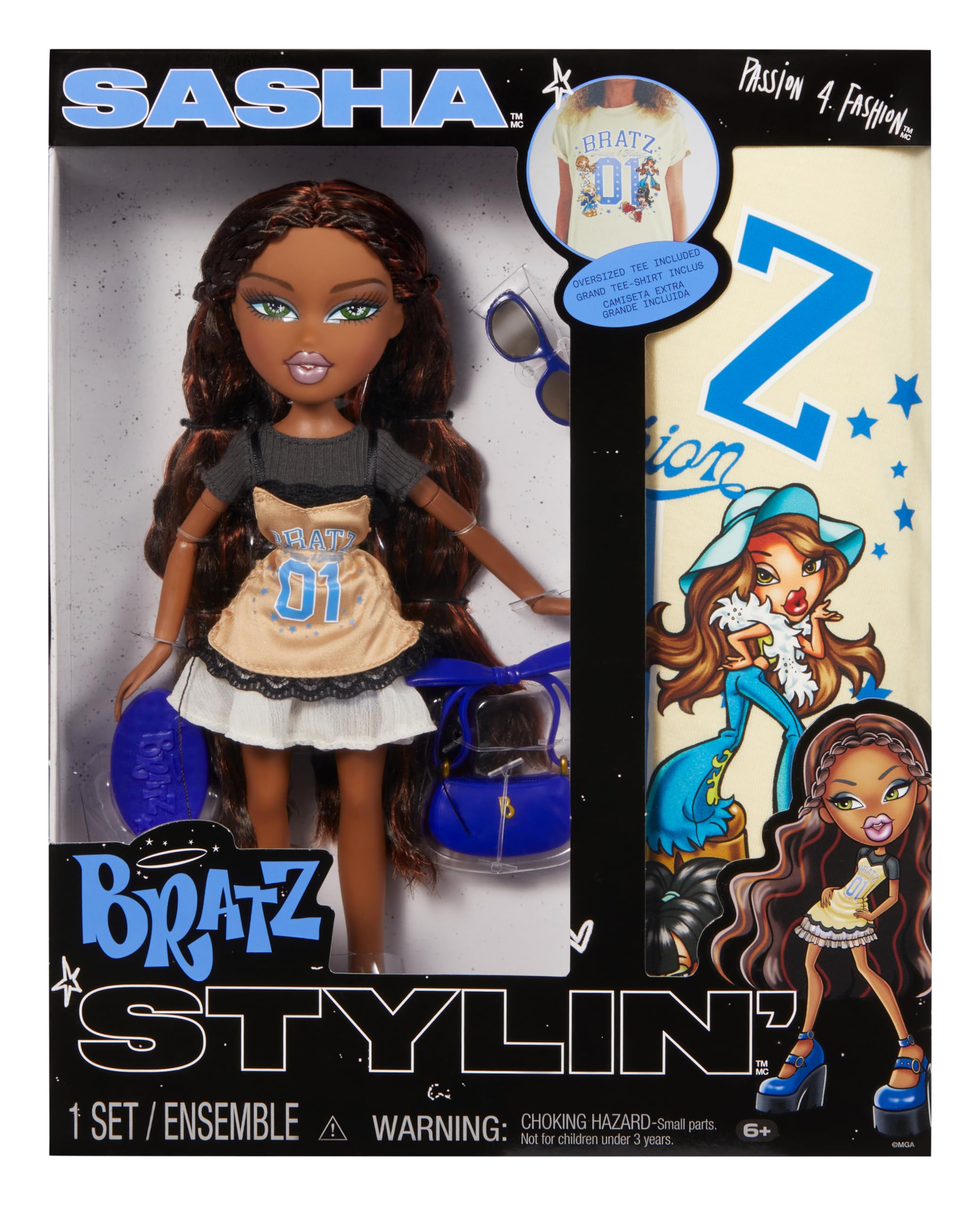 Модная кукла Bratz Stylin' Sasha 