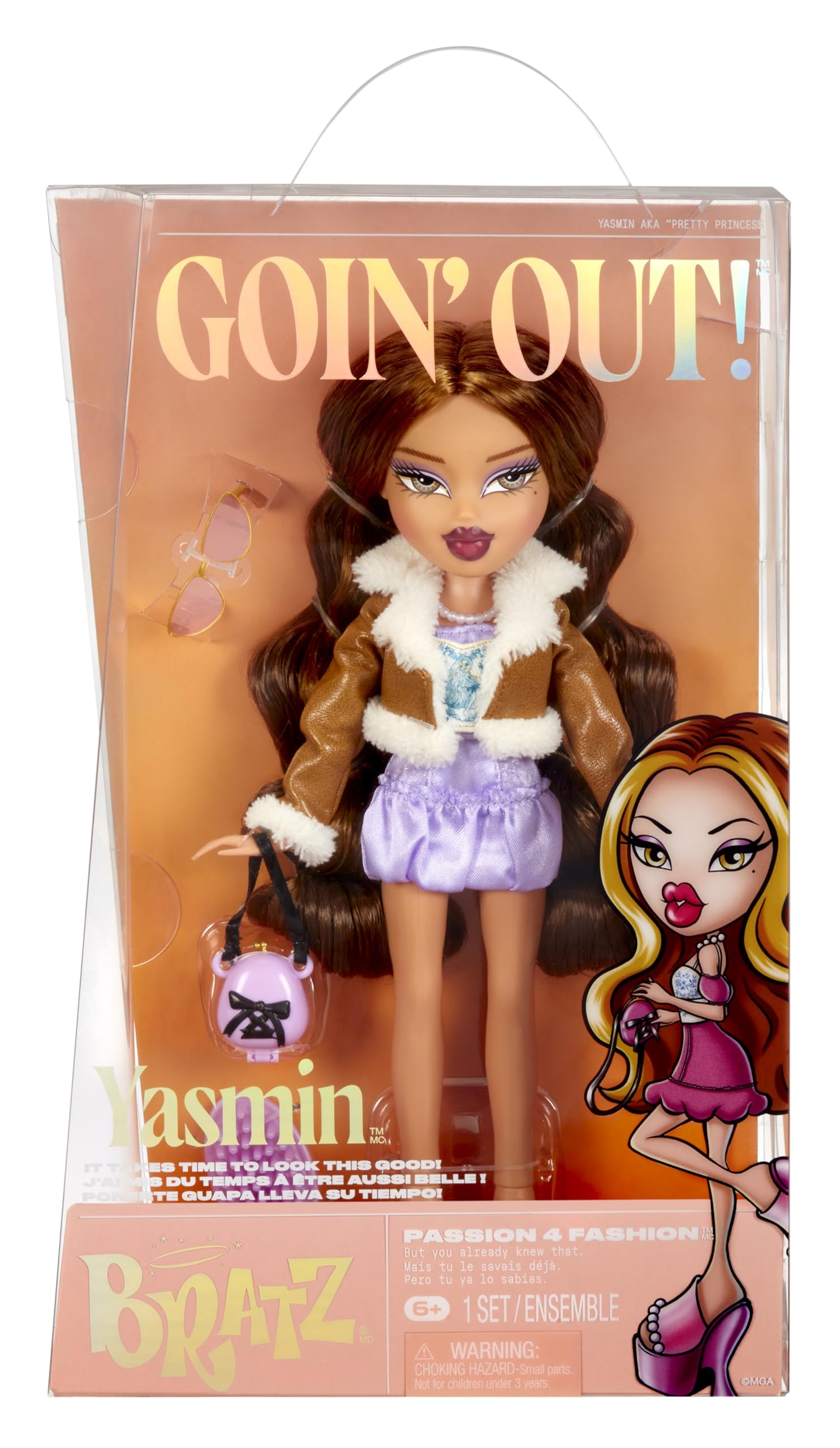 Bratz Goin’ Out! Модная кукла Ясмин 