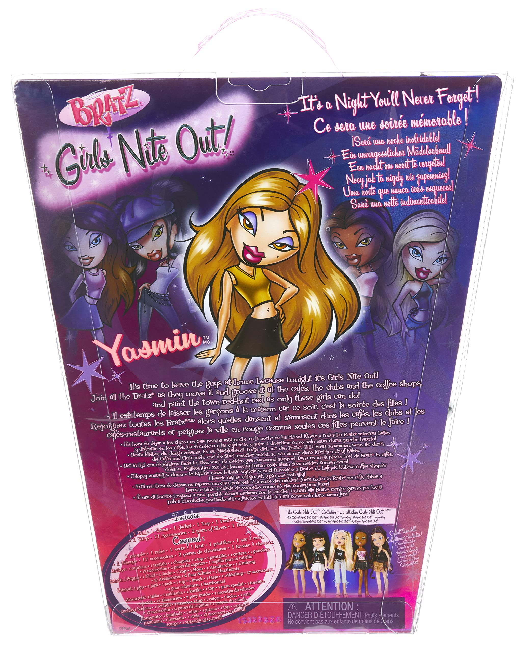 Модная кукла Ясмин Bratz Nite Out