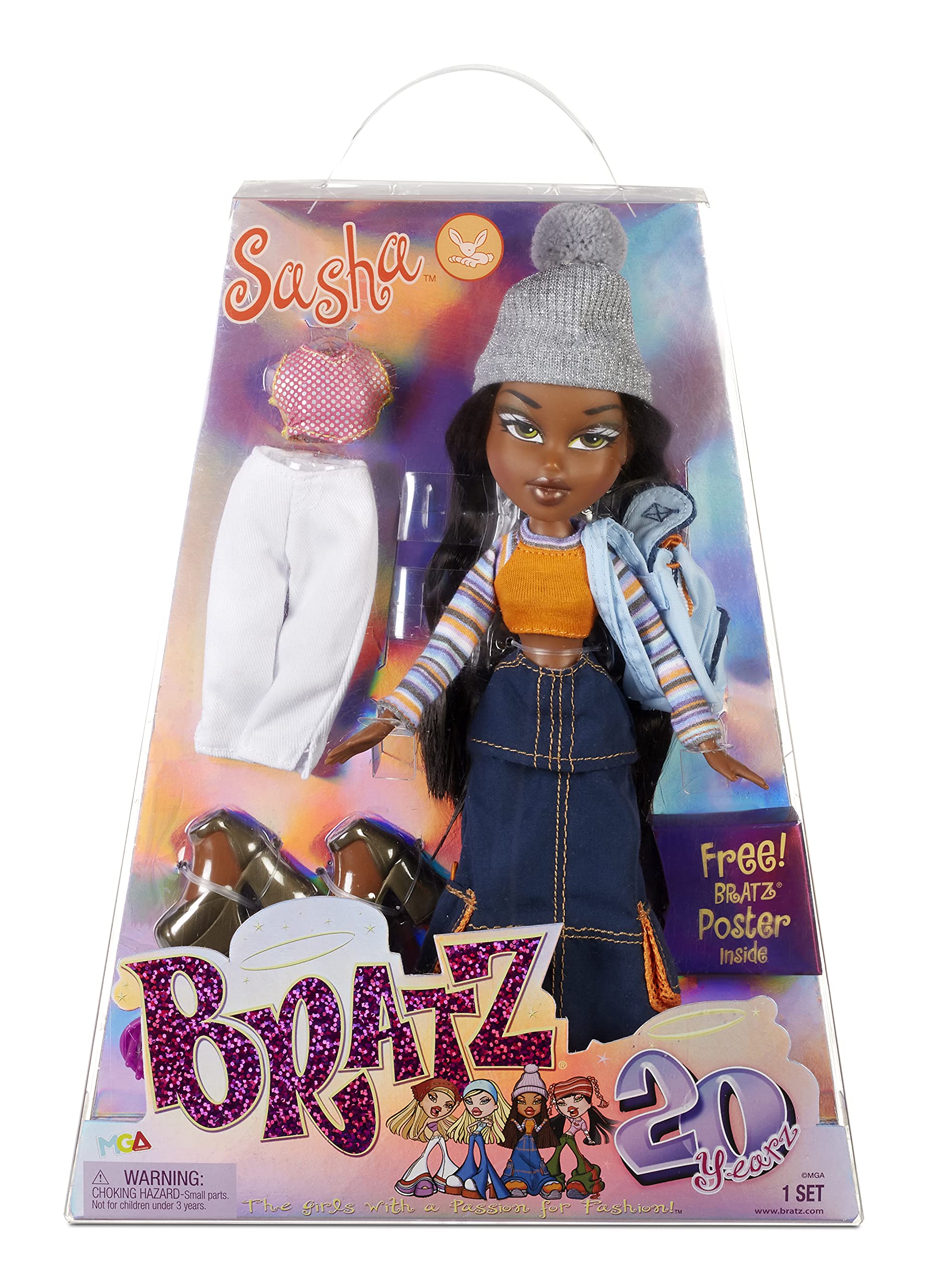 Специальное юбилейное издание Bratz 20 Yearz, оригинальная модная кукла Саша 