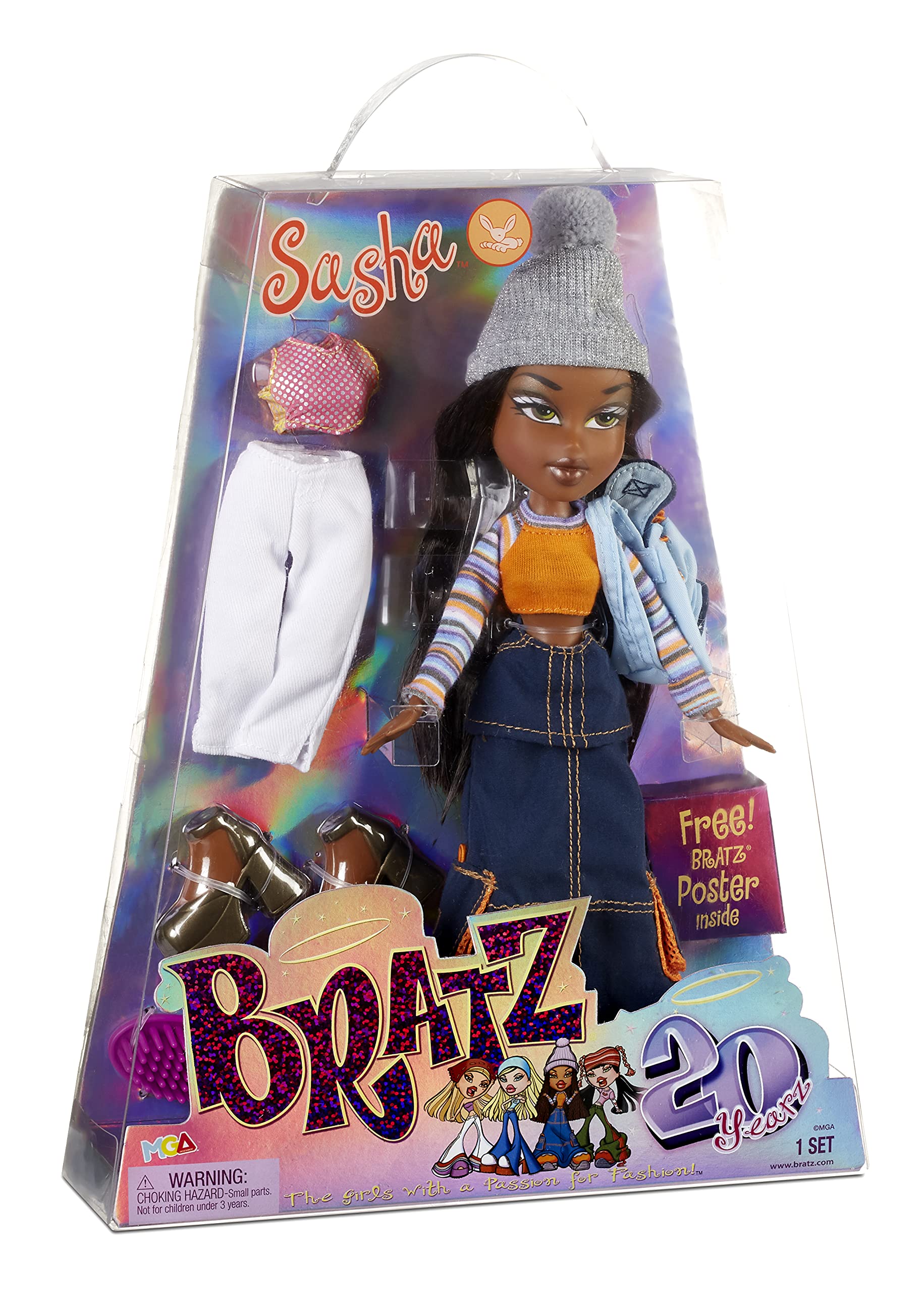 Специальное юбилейное издание Bratz 20 Yearz, оригинальная модная кукла Саша 