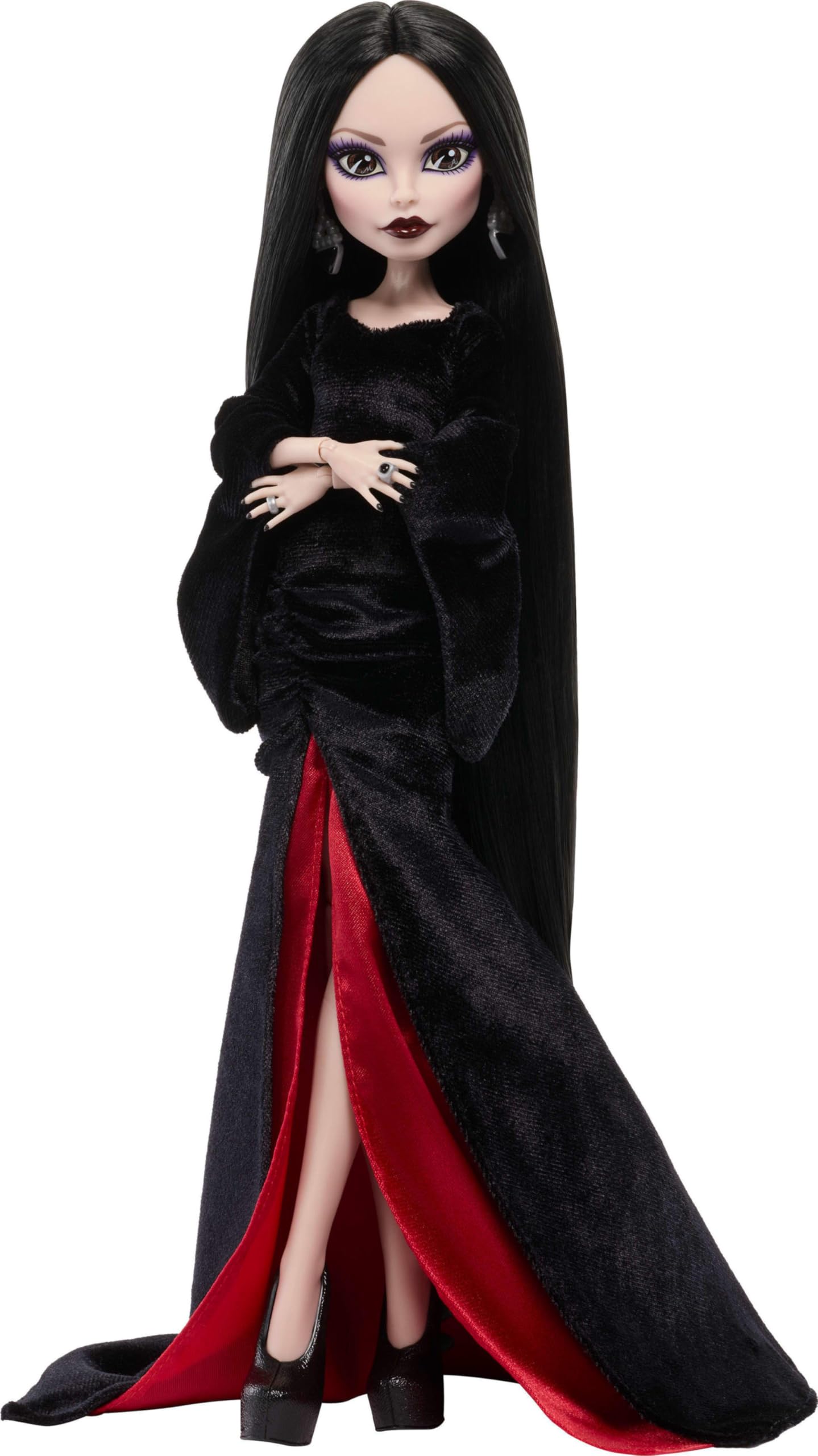 Кукла Monster High x Wednesday, коллекционная Мортиша Аддамс 