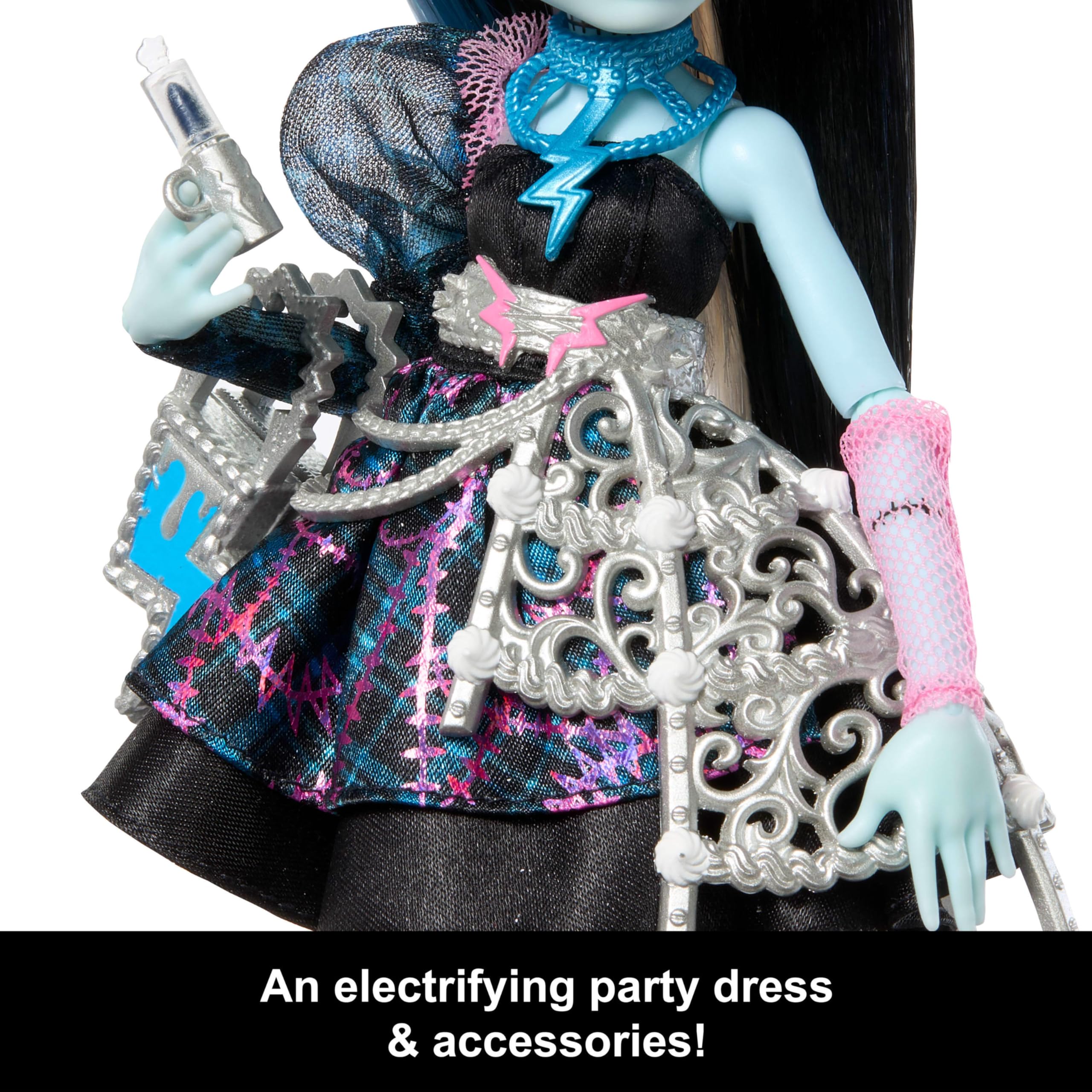 Кукла Monster High Фрэнки Штейн из коллекции Scary Sweet Birthday - фото 4