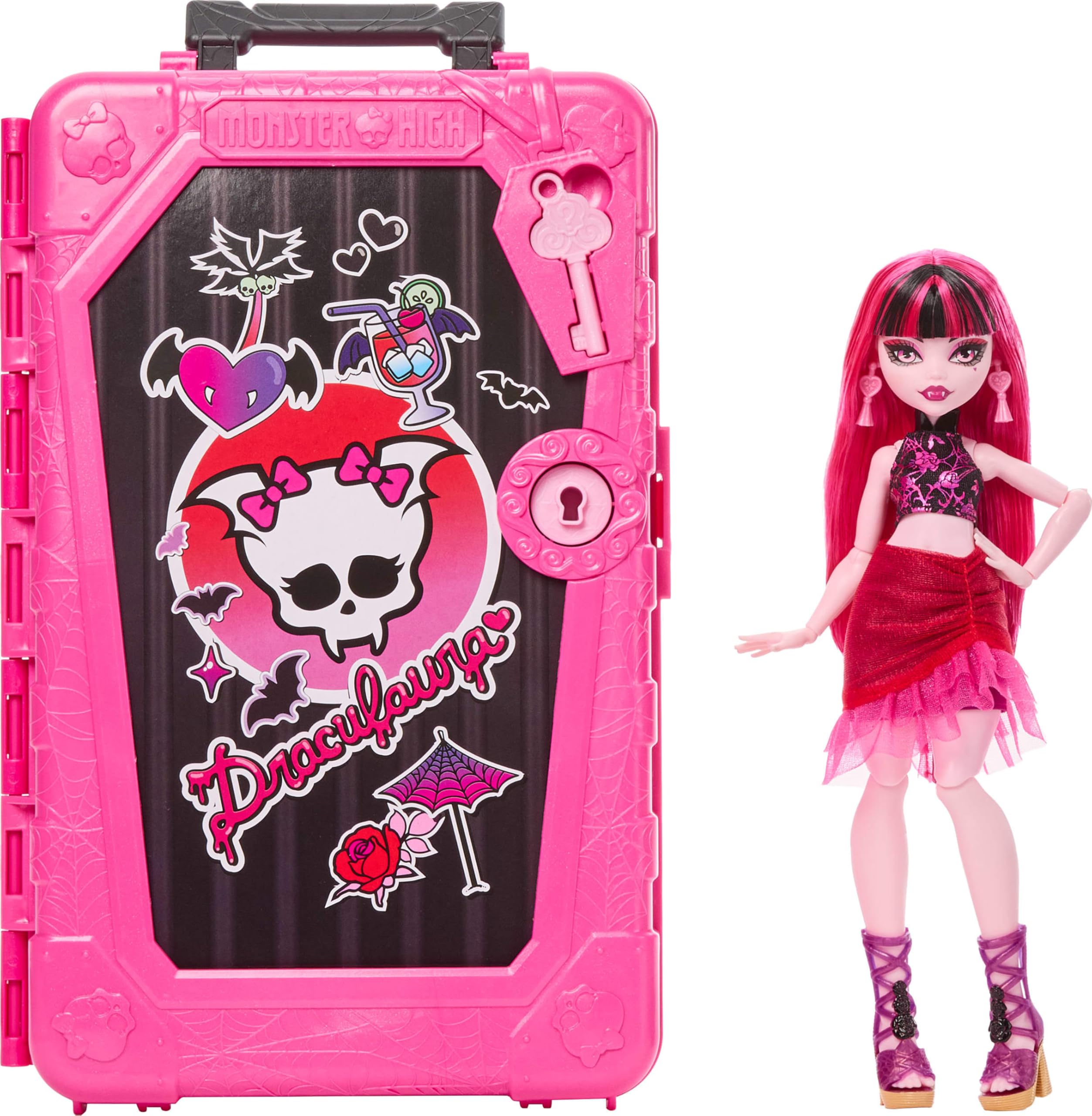 Кукла Monster High Дракулаура из коллекции Skulltimate Secrets gore-geous oasis