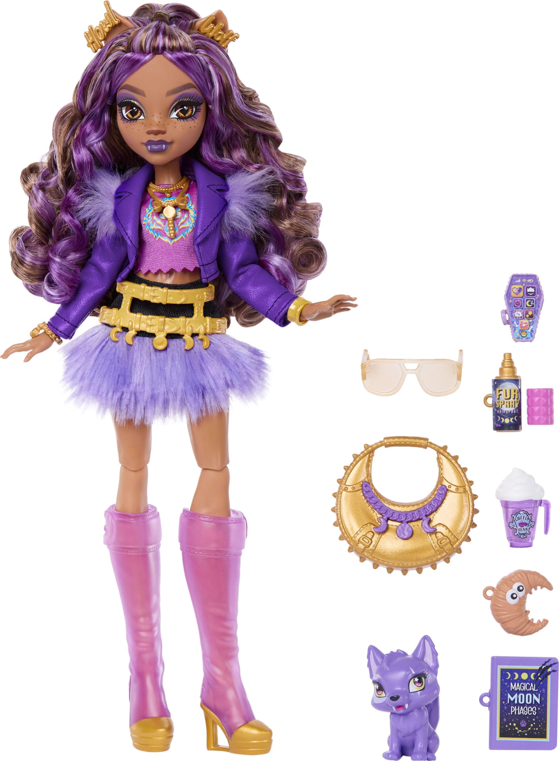 Кукла Monster High, Клодин Вульф из коллекции Faboolous Friends 'Wave 3' - фото 4