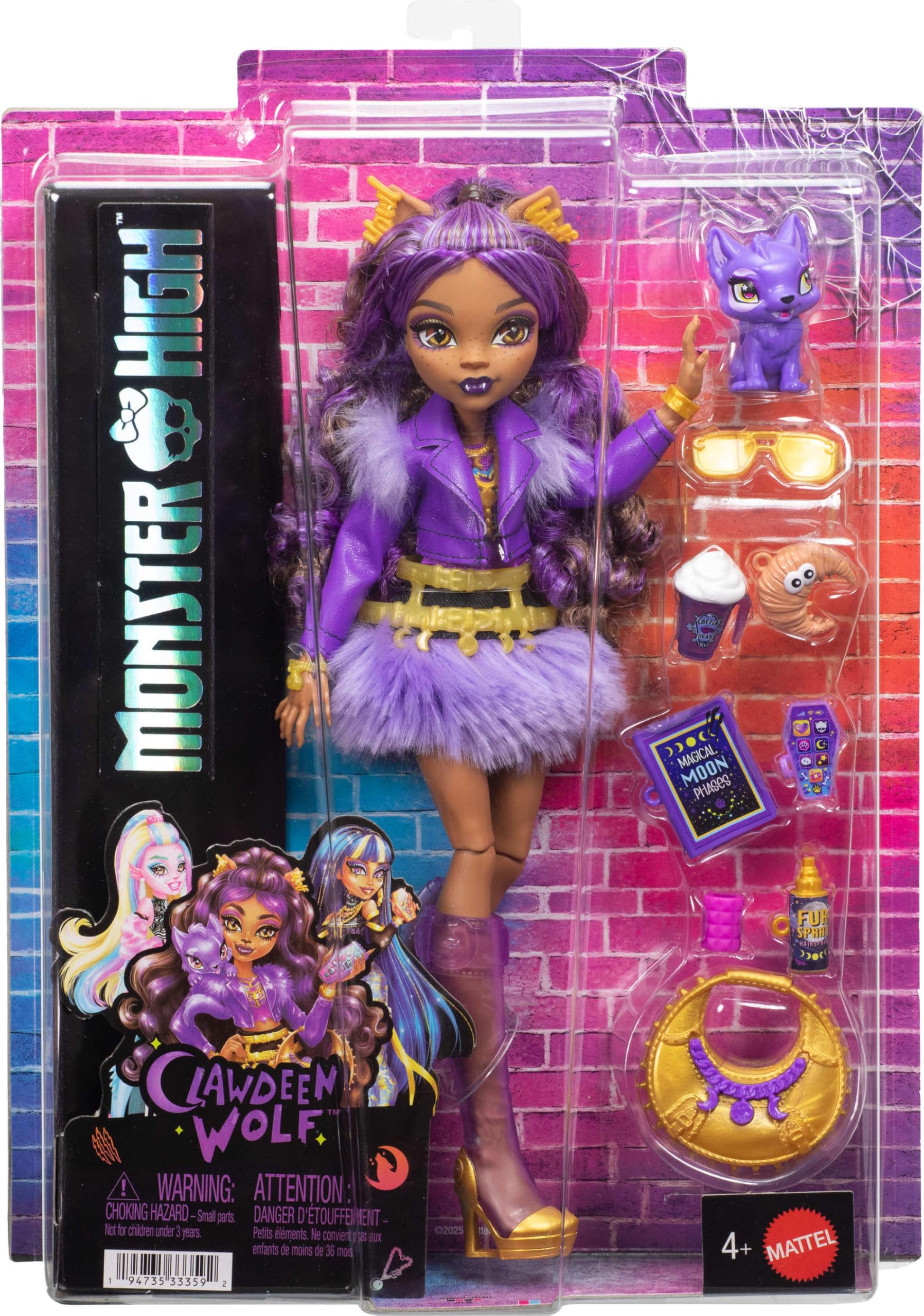 Кукла Monster High, Клодин Вульф из коллекции Faboolous Friends 'Wave 3' - фото 5