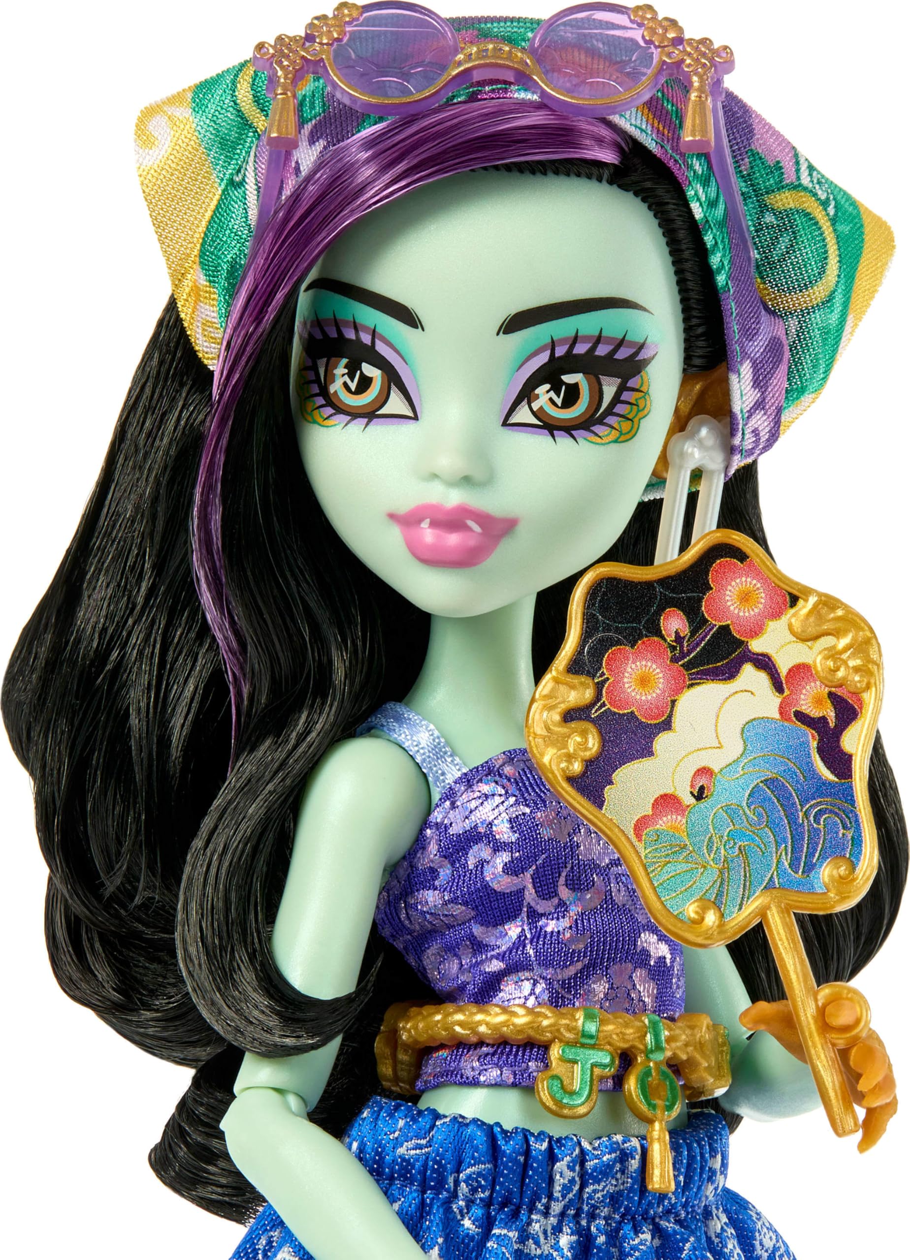 Кукла Monster High Джинафаер из коллекции Skulltimate Secrets gore-geous oasis - фото 3