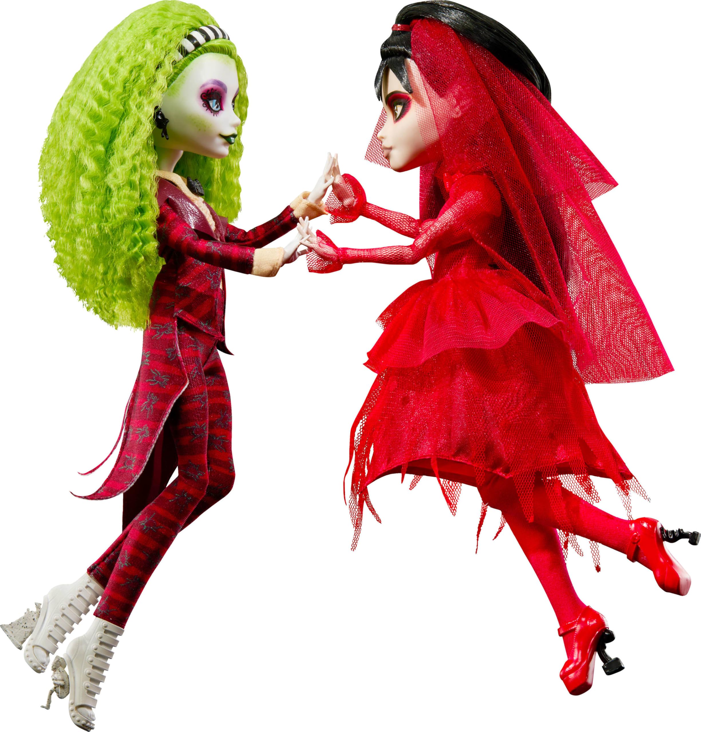 Куклы Monster High Skullector x Beetlejuice: Бетельгейзе и Лидия Дитц - фото 5