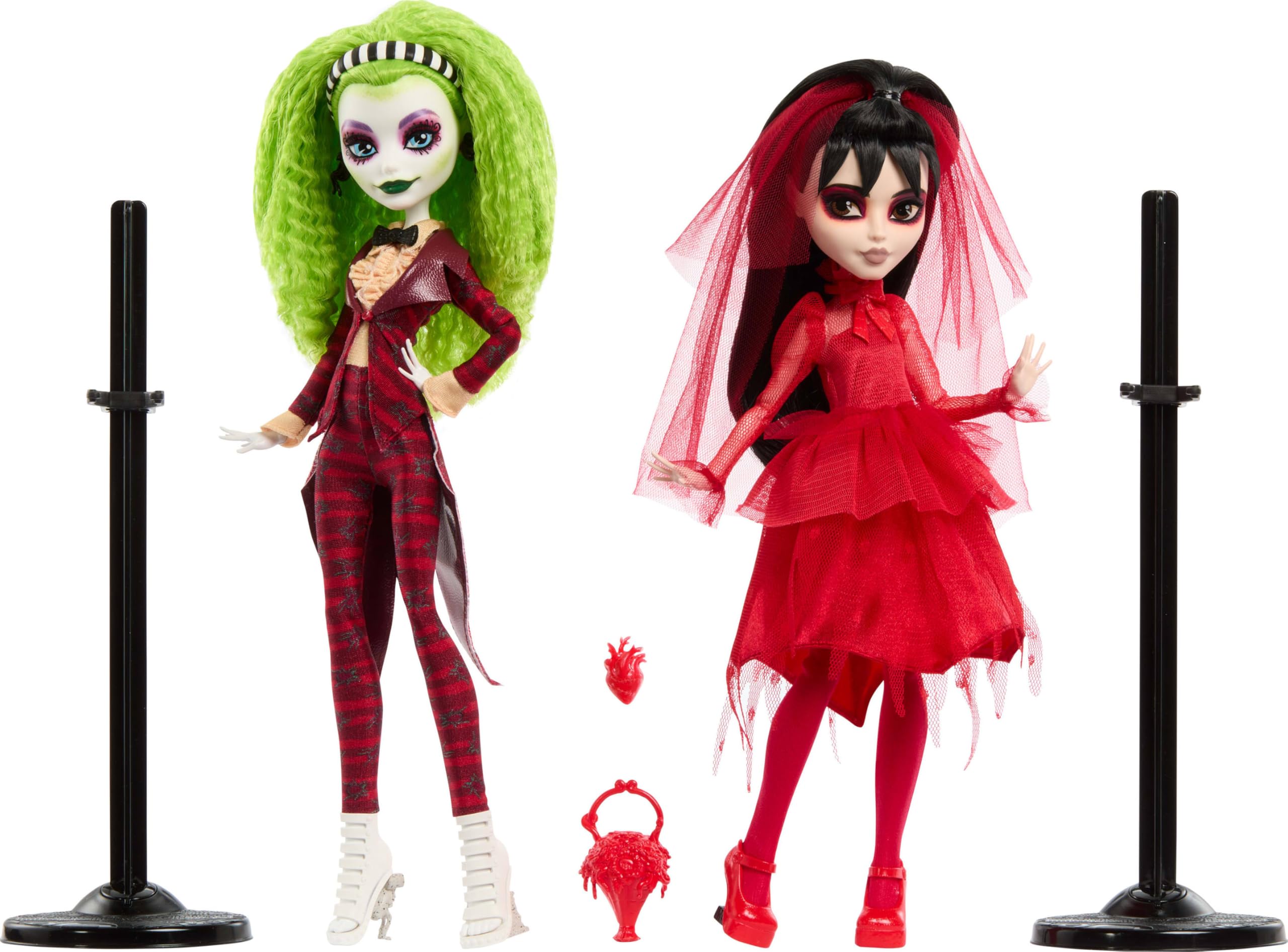 Куклы Monster High Skullector x Beetlejuice: Бетельгейзе и Лидия Дитц