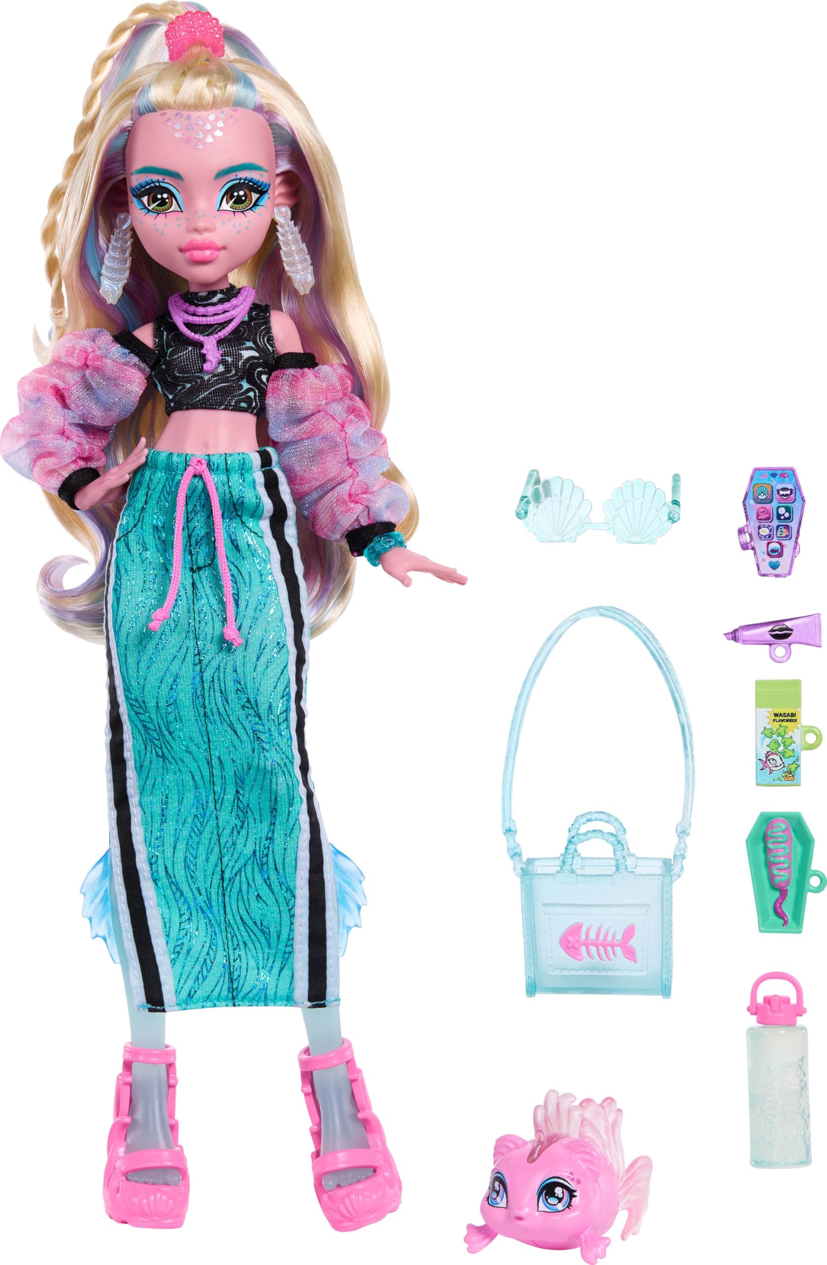 Кукла Monster High, Лагуна Блю из коллекции Faboolous Friends 'Wave 3' - фото 4