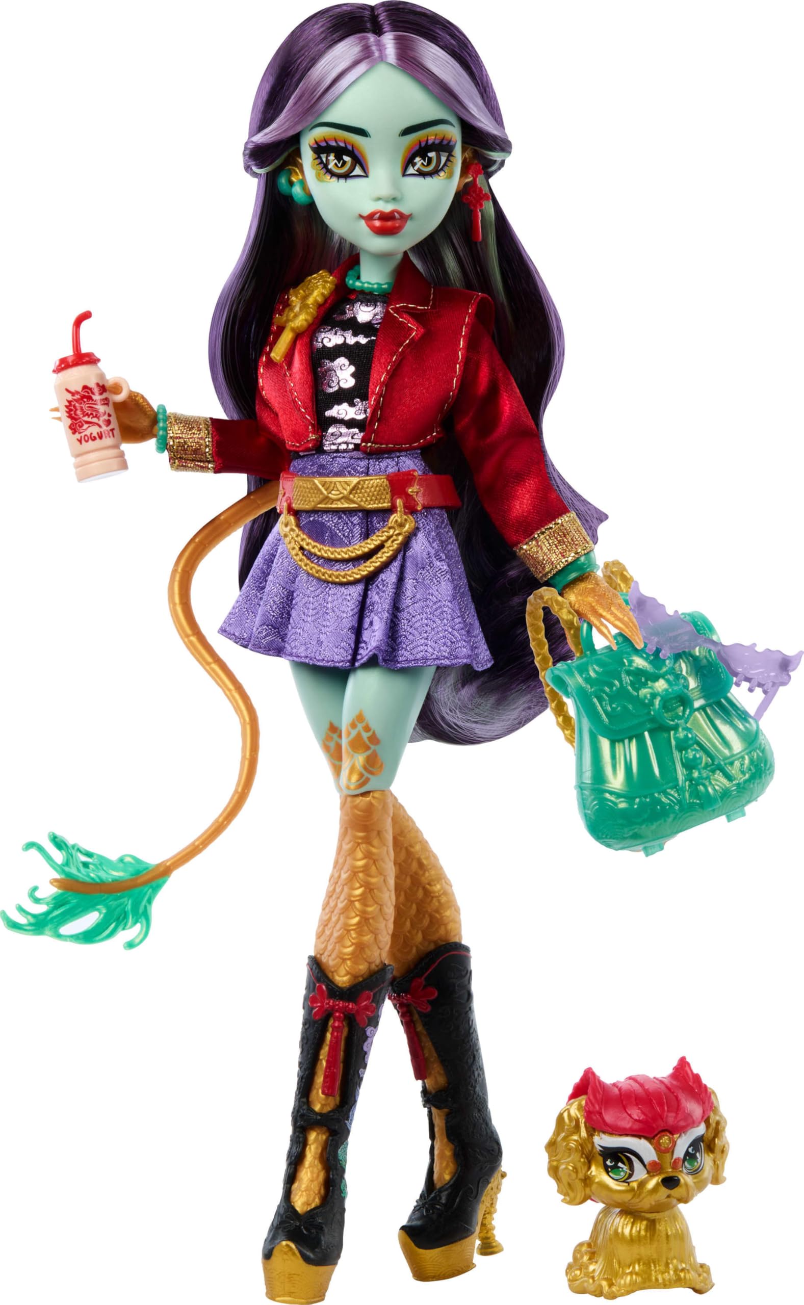 Кукла Monster High, Джинафаер Лонг из коллекции Faboolous Friends 