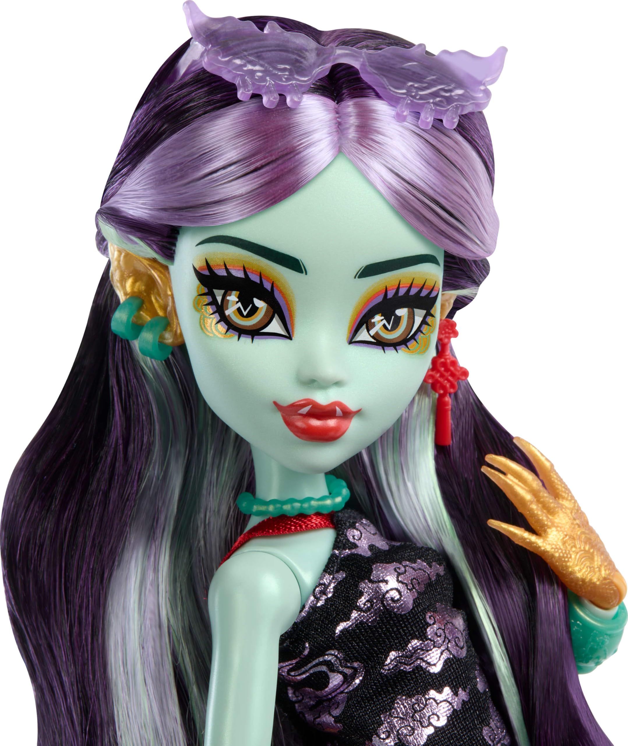 Кукла Monster High, Джинафаер Лонг из коллекции Faboolous Friends  - фото 3