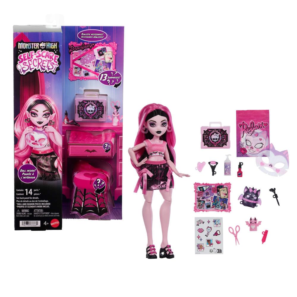 Кукла Monster High Дракулаура из коллекции Self-Scare Secrets