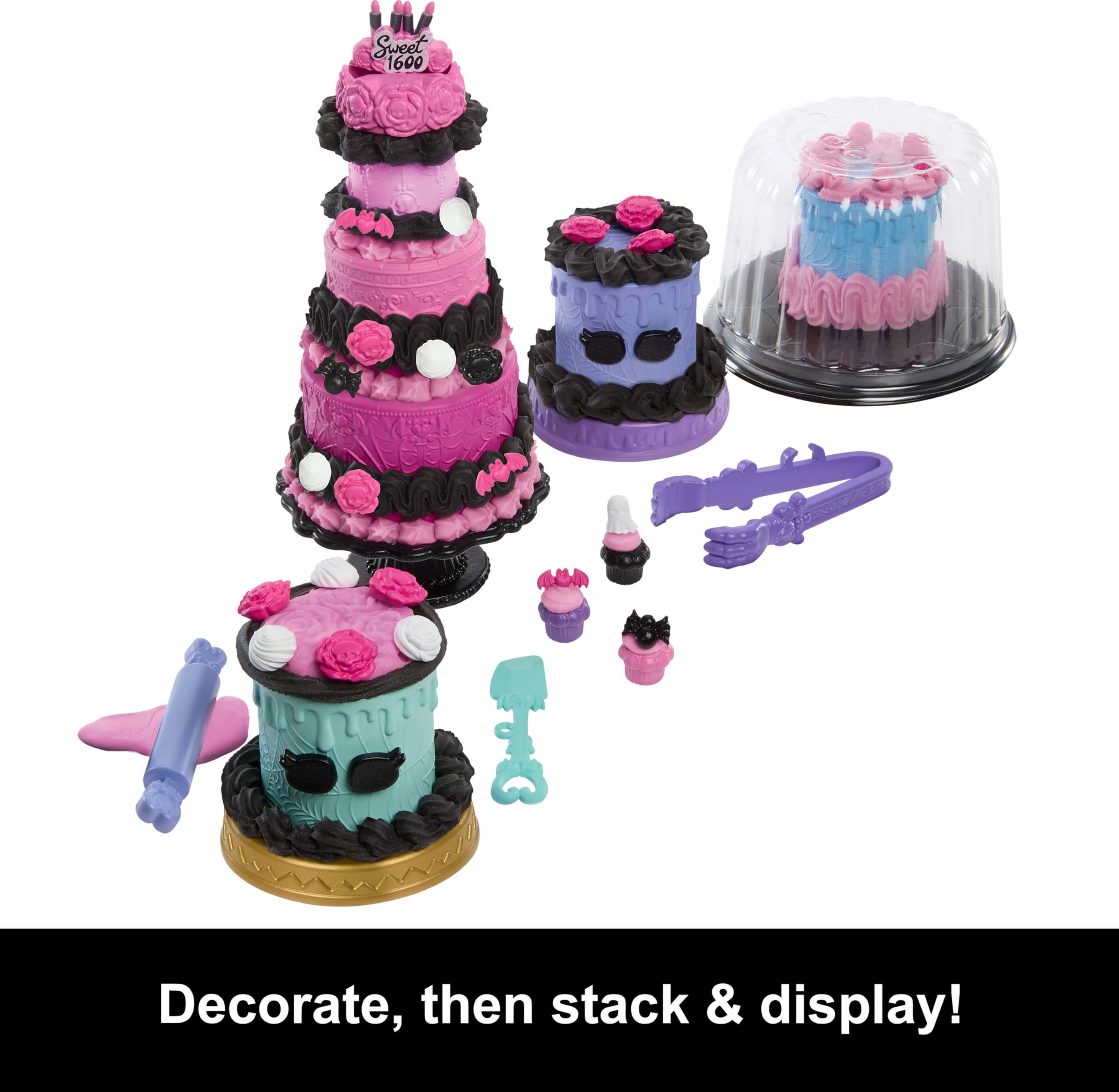 Набор «Scary Sweet Birthday Cake Kit Monster High» с куклой Клодин Вульф - фото 5