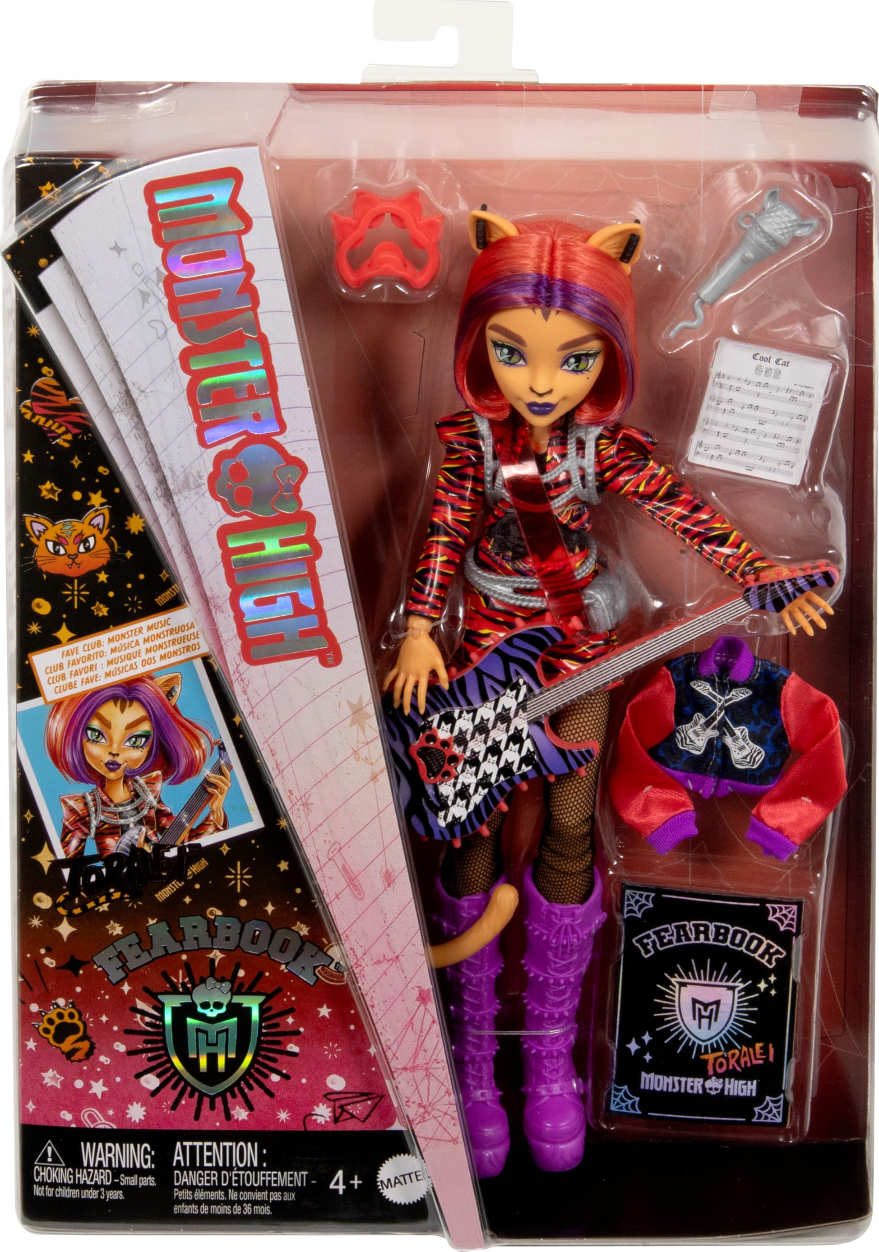 Кукла Monster High Торалей из коллекции Fearbook