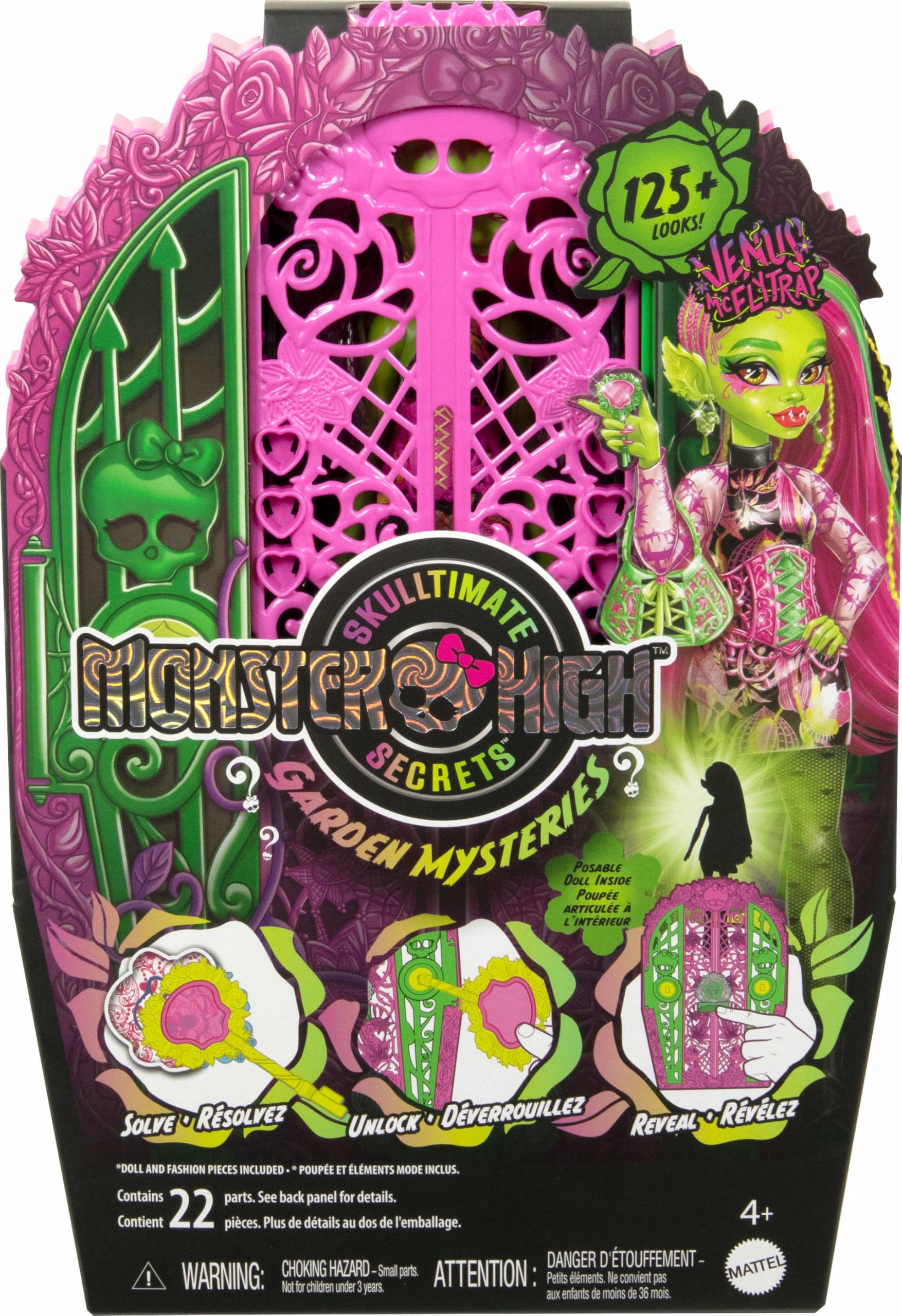 Кукла Monster High Венера из коллекции Skulltimate Secrets Garden Mysteries - фото 5