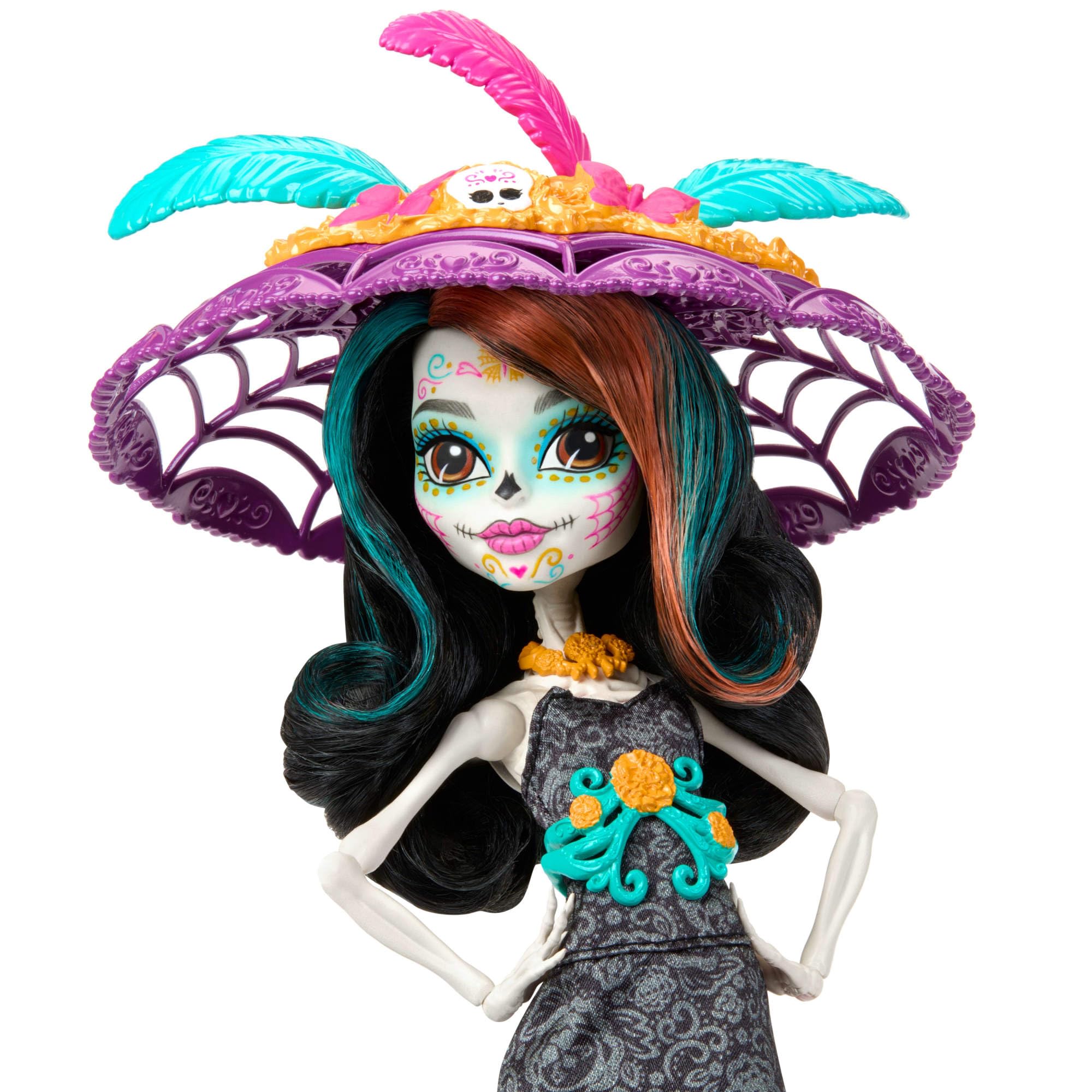 Кукла Monster High, Skelita Calaveras Día De Muertos 2024 Howliday  - фото 2