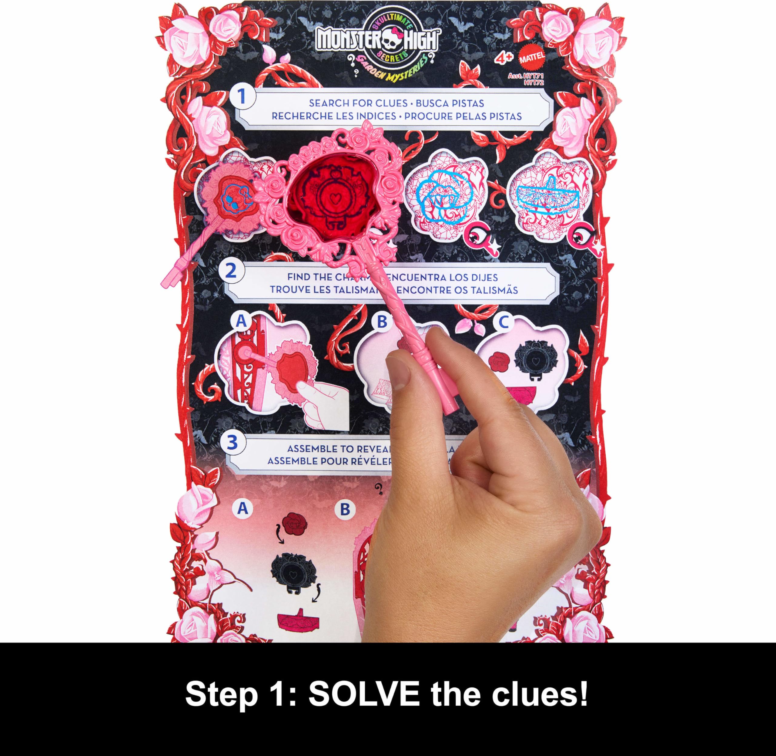 Кукла Monster High Дракулаура из коллекции Skulltimate Secrets Garden Mysteries - фото 3