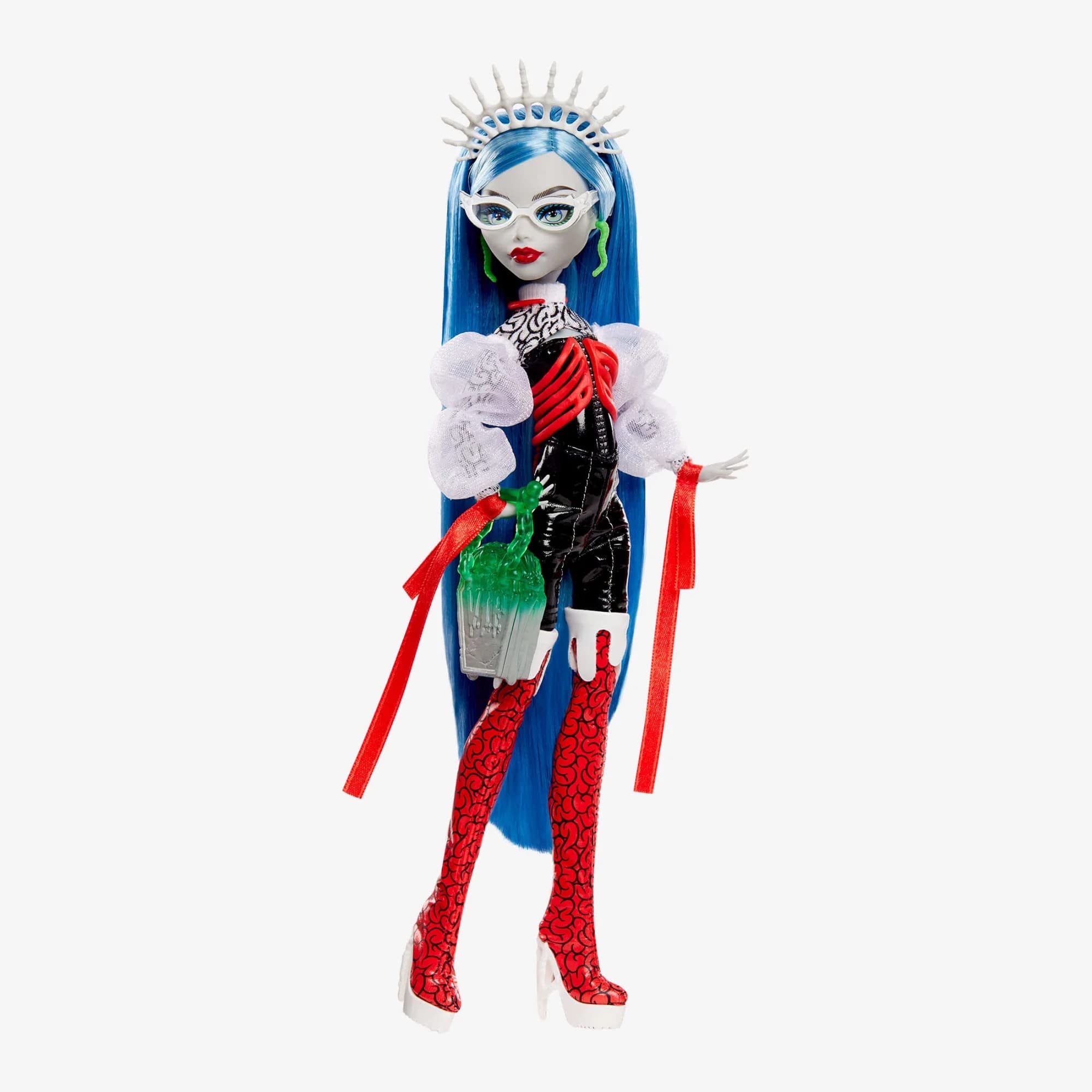 Коллекционная кукла Monster High Ghouluxe Ghoulia Yelps