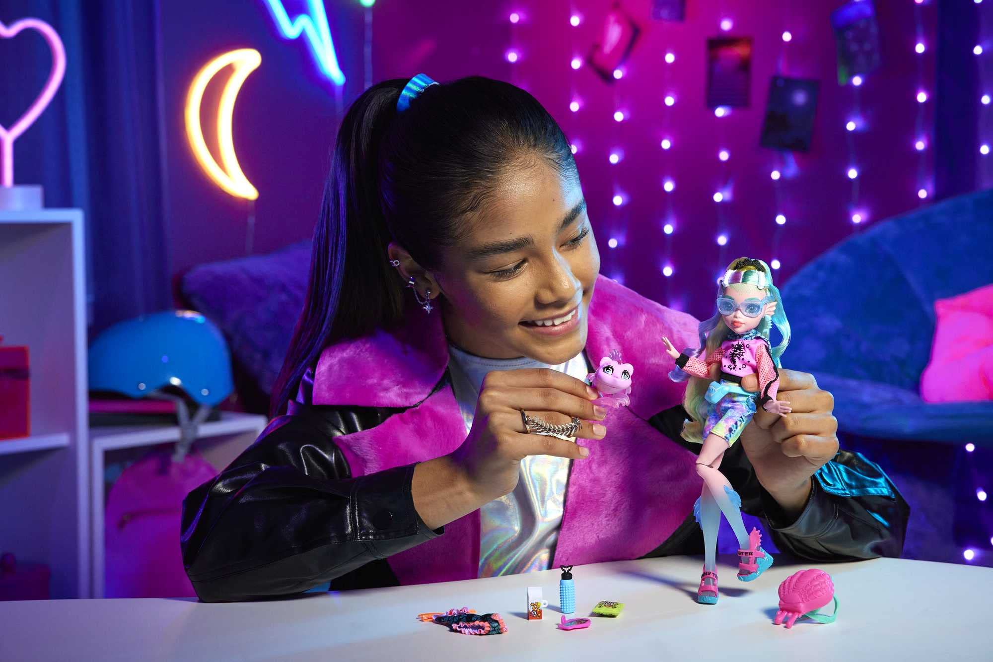 Кукла Monster High, Лагуна Блю из коллекции Faboolous Friends - фото 2