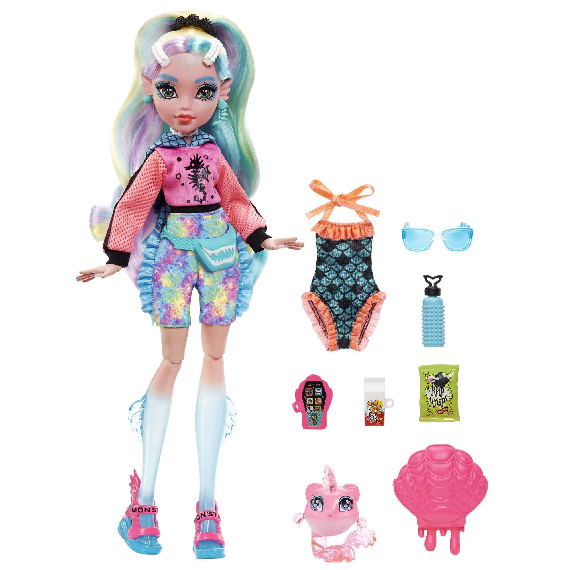 Кукла Monster High, Лагуна Блю из коллекции Faboolous Friends