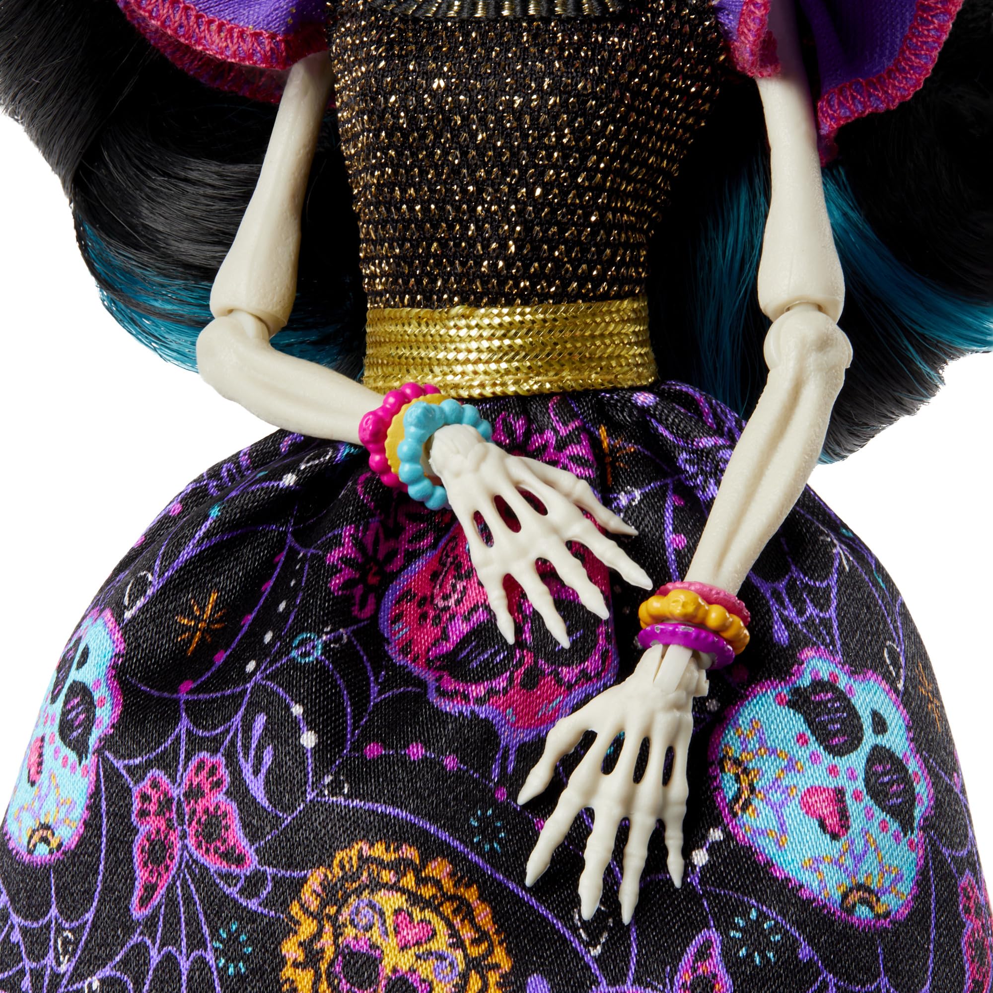 Кукла Monster High, коллекционная Скелита Калаверас Dia De Muertos  - фото 3