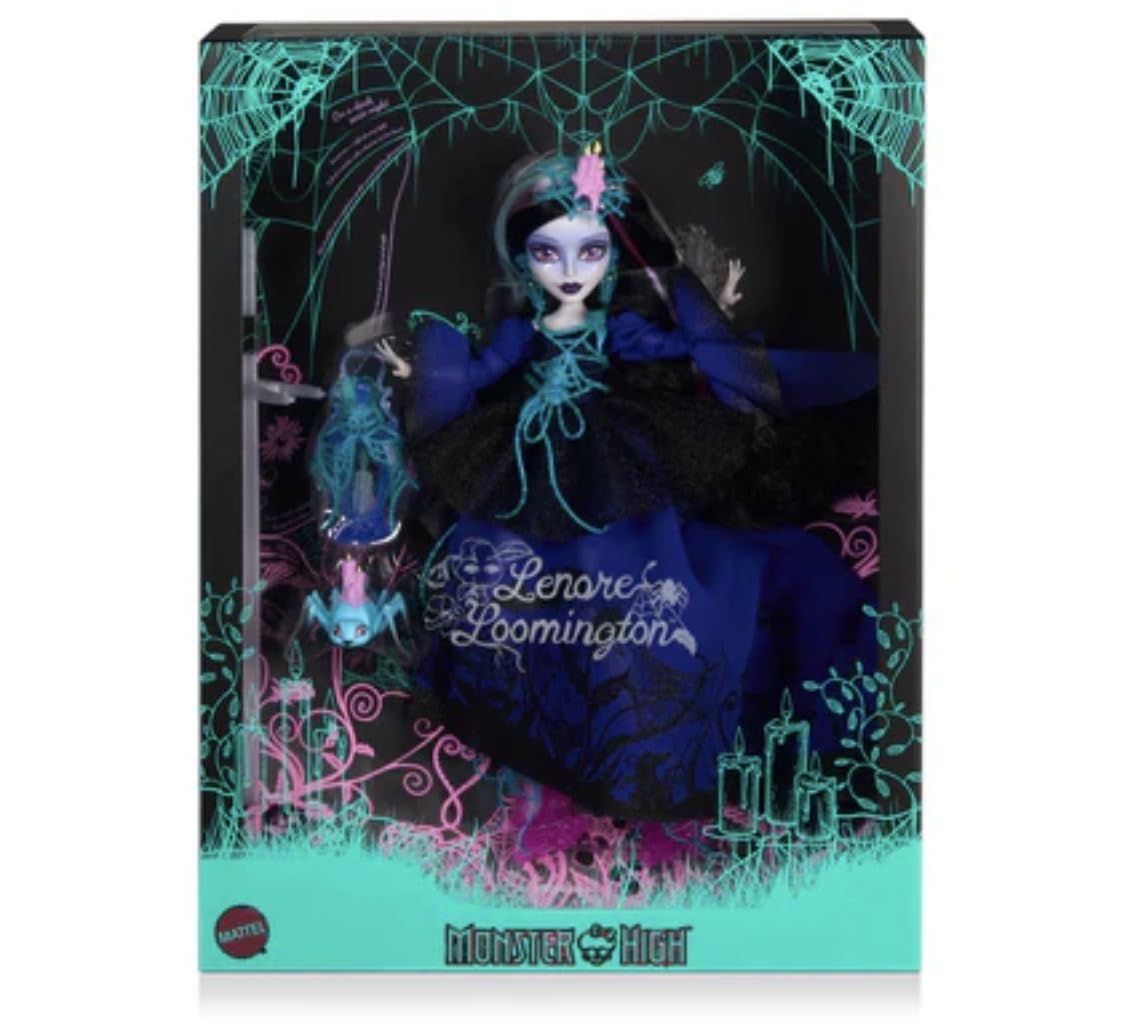 Кукла Ленор Лумингтон из дизайнерской серии Monster High — ограниченный выпуск 2024 г.