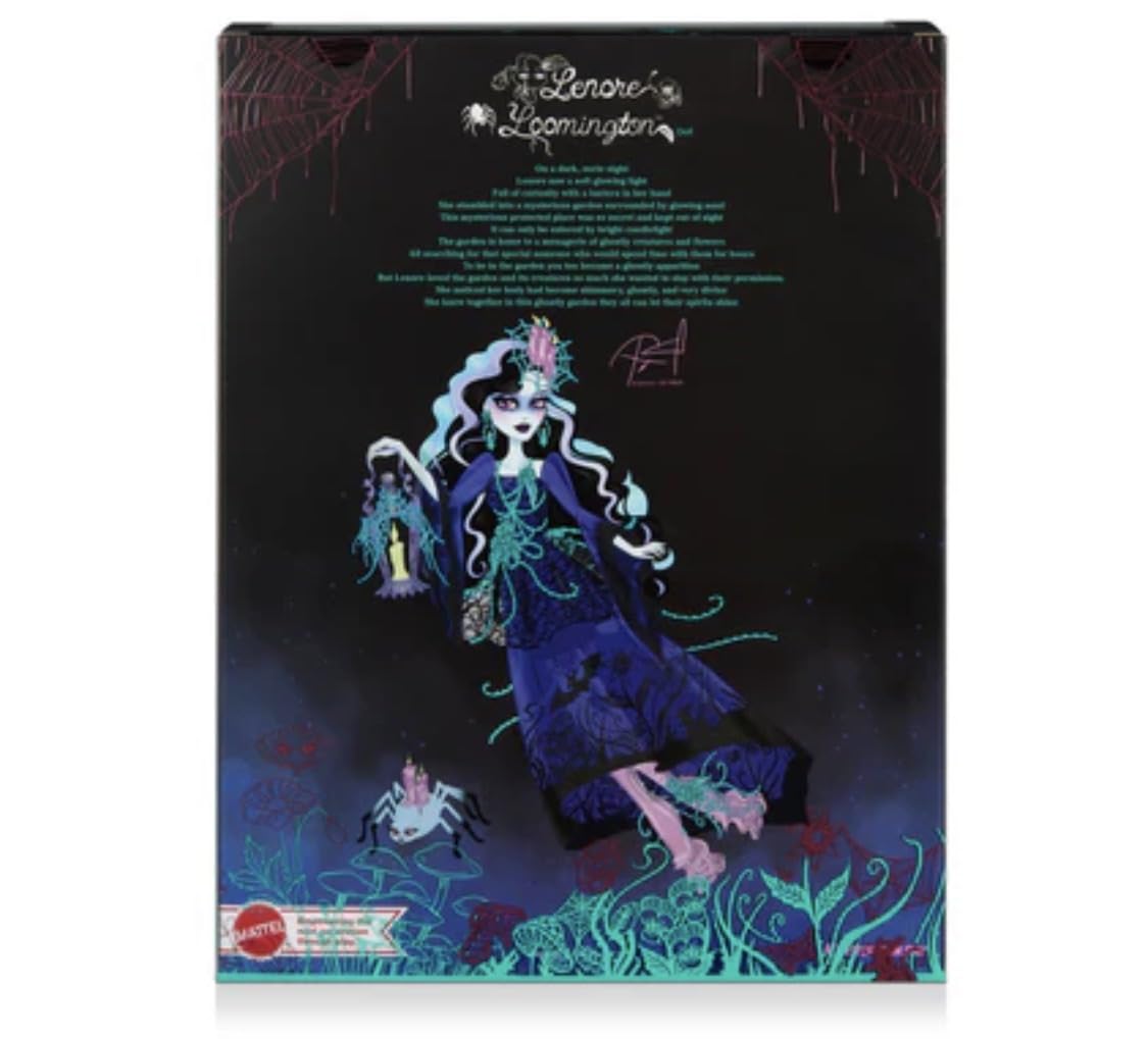 Кукла Ленор Лумингтон из дизайнерской серии Monster High — ограниченный выпуск 2024 г. - фото 3