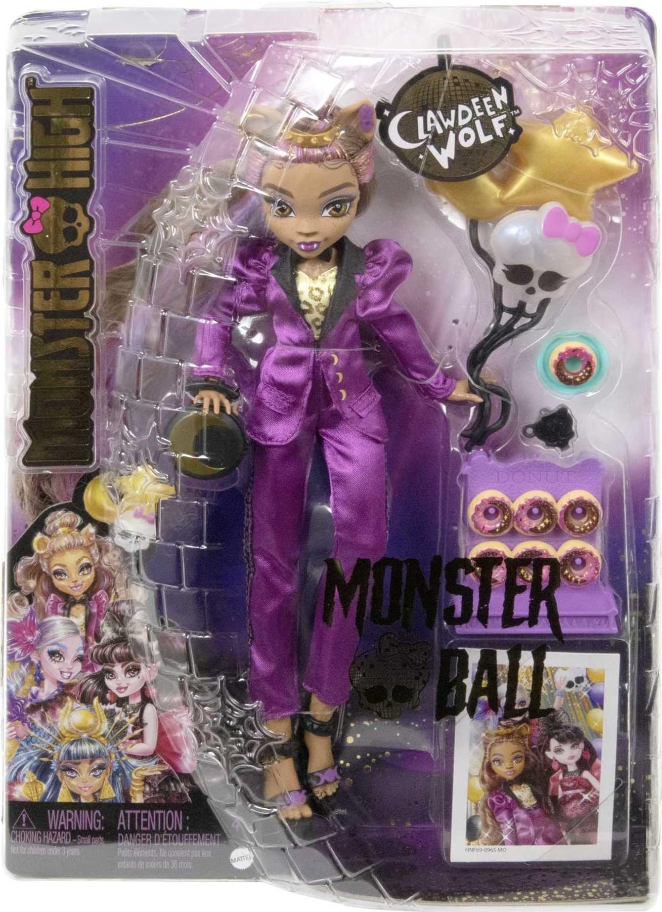 Кукла Monster High Клодин Вульф из коллекции Monster Ball