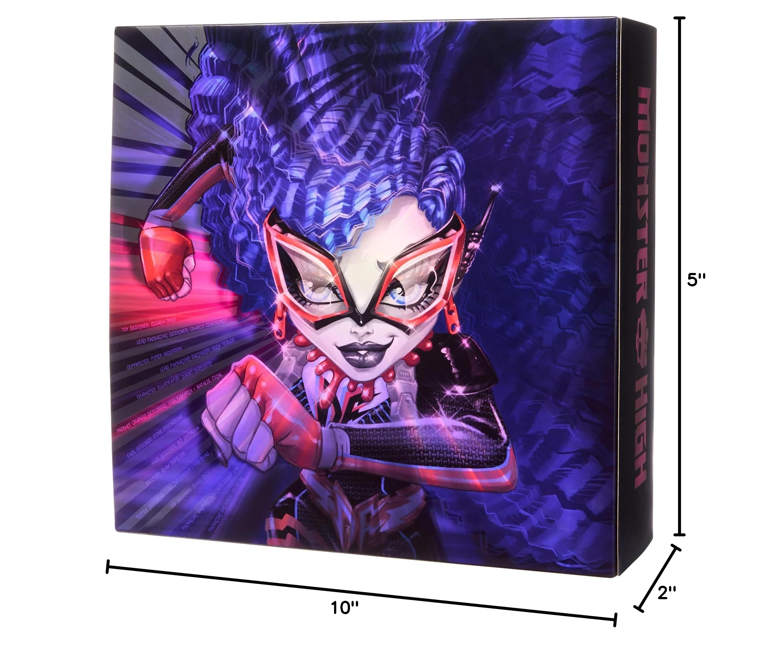 Эксклюзивная кукла Monster High Deadfast Ghoulia Yelps SDCC 2024 